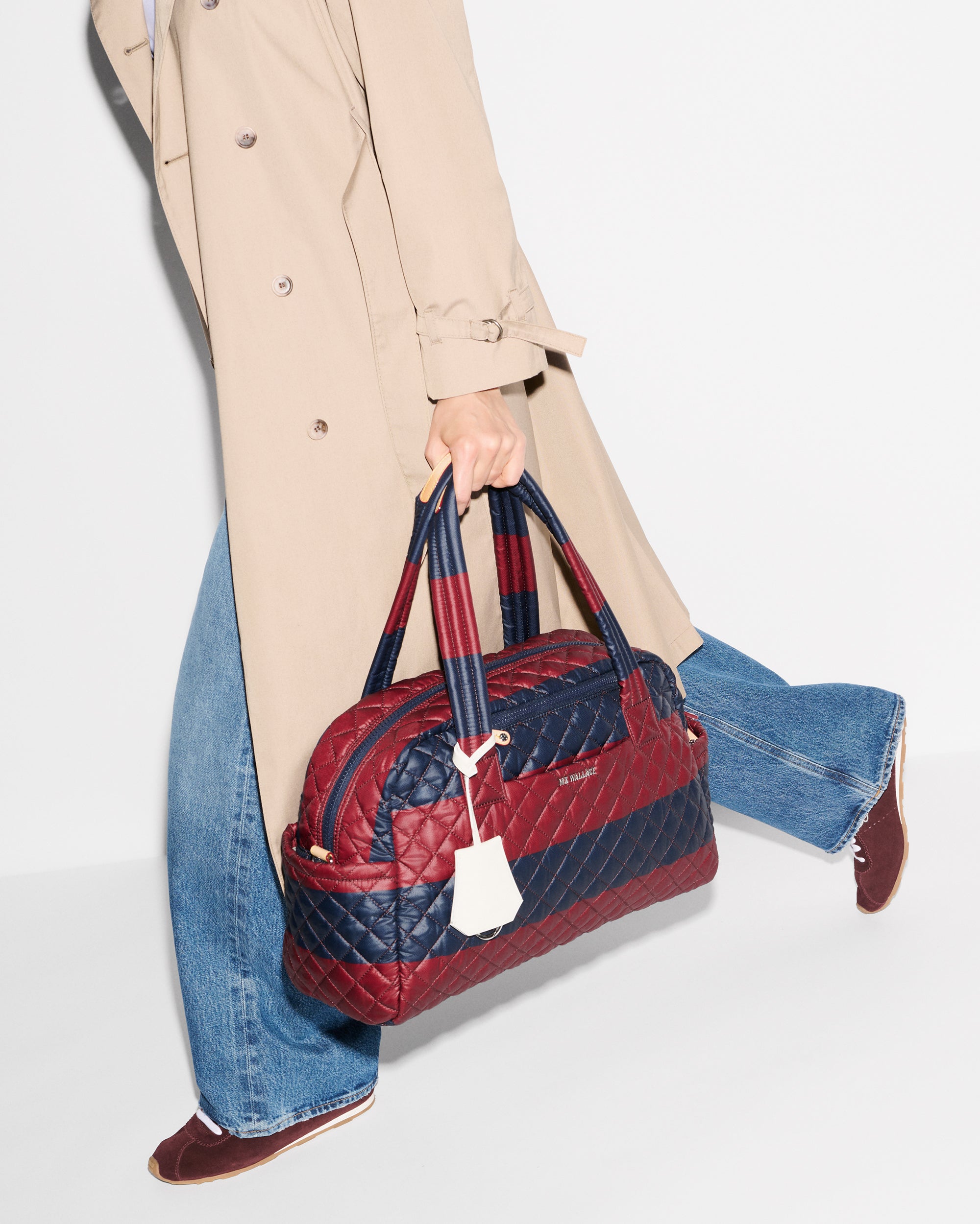 Rugby Stripe Jimmy Deluxe Duffel
