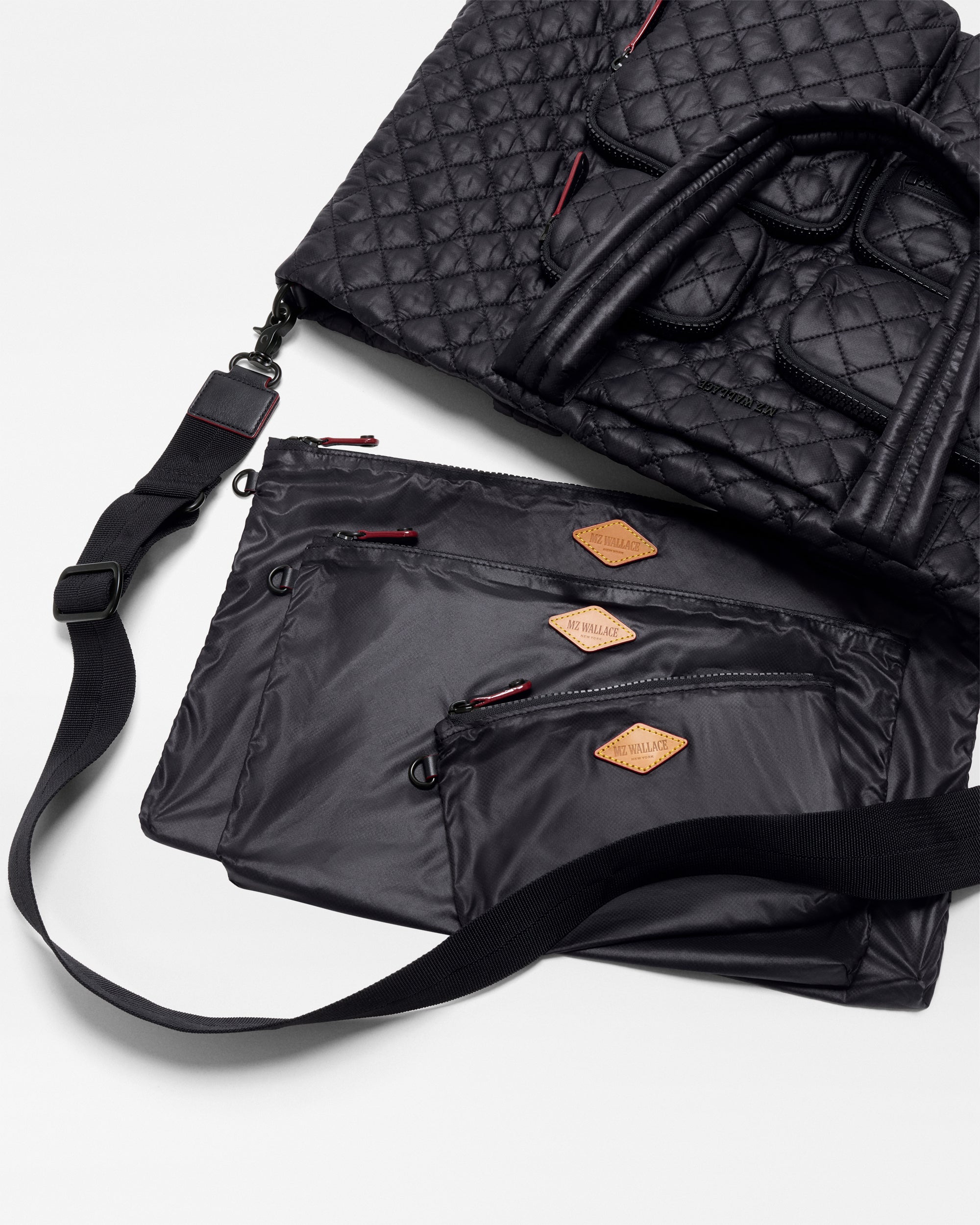 Black Large Metro Travel Tote III