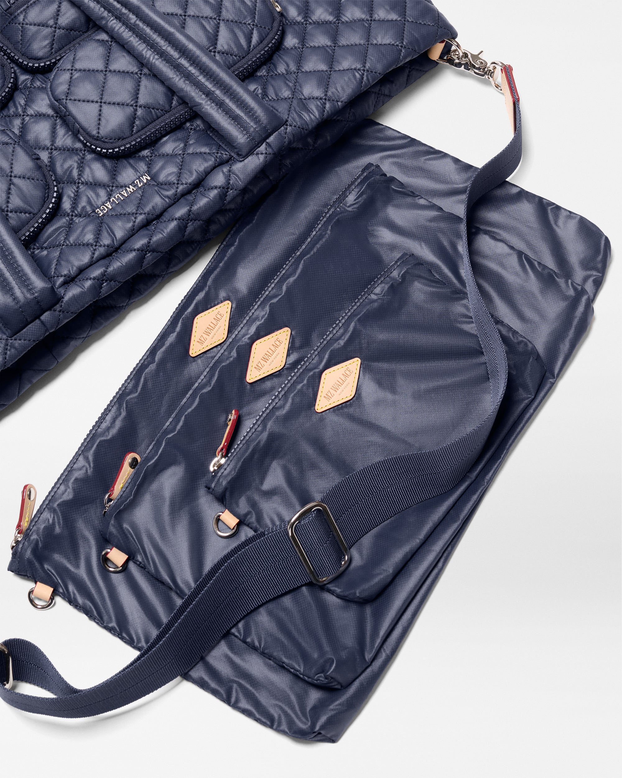 Navy Large Metro Travel Tote