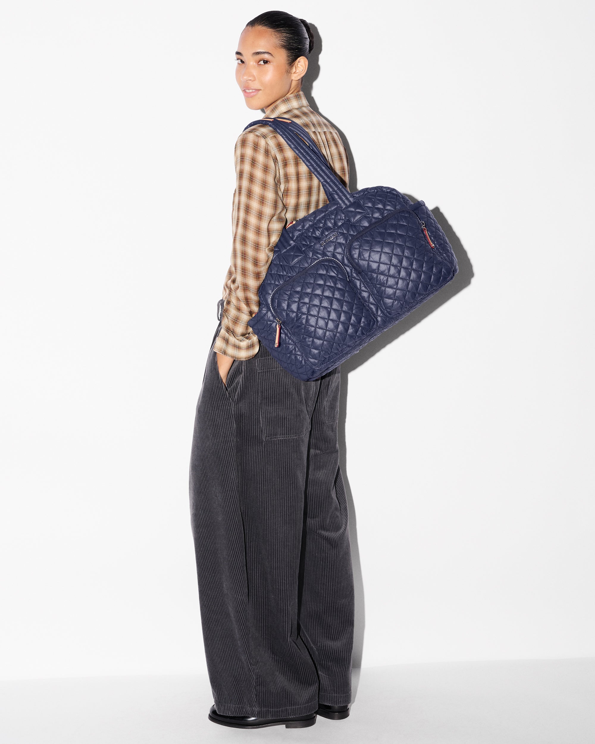 MZ Wallace | Navy Nik Duffel
