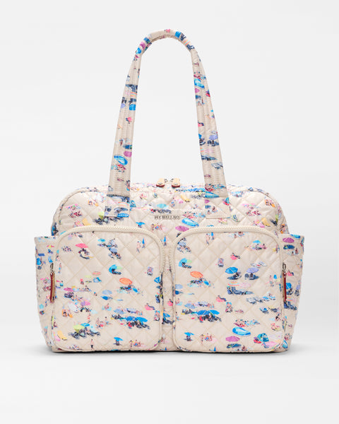 MZ Wallace Dede Beach Print Nik Duffel – Duffel | MZ Wallace