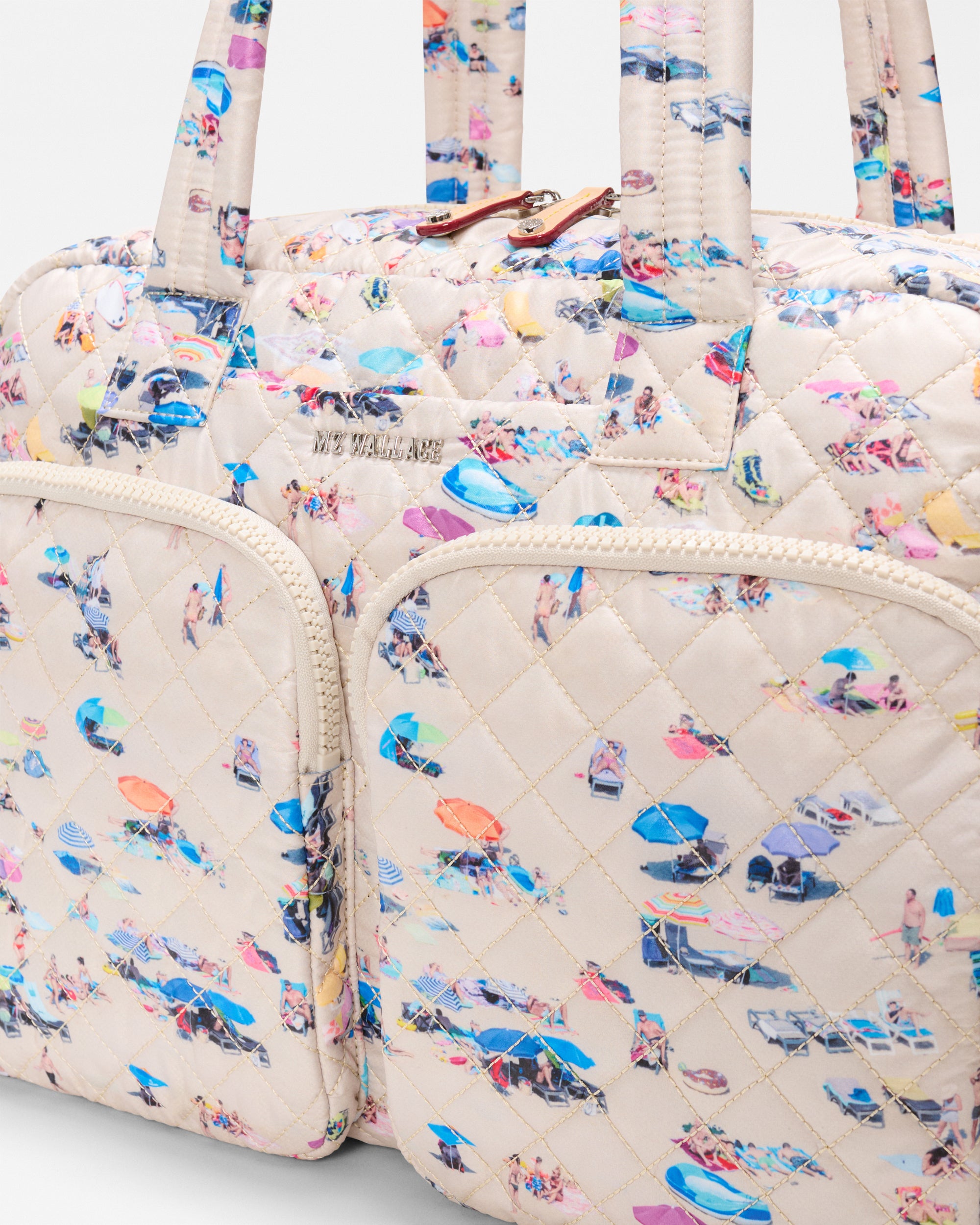MZ Wallace Dede Beach Print Nik Duffel – Duffel | MZ Wallace