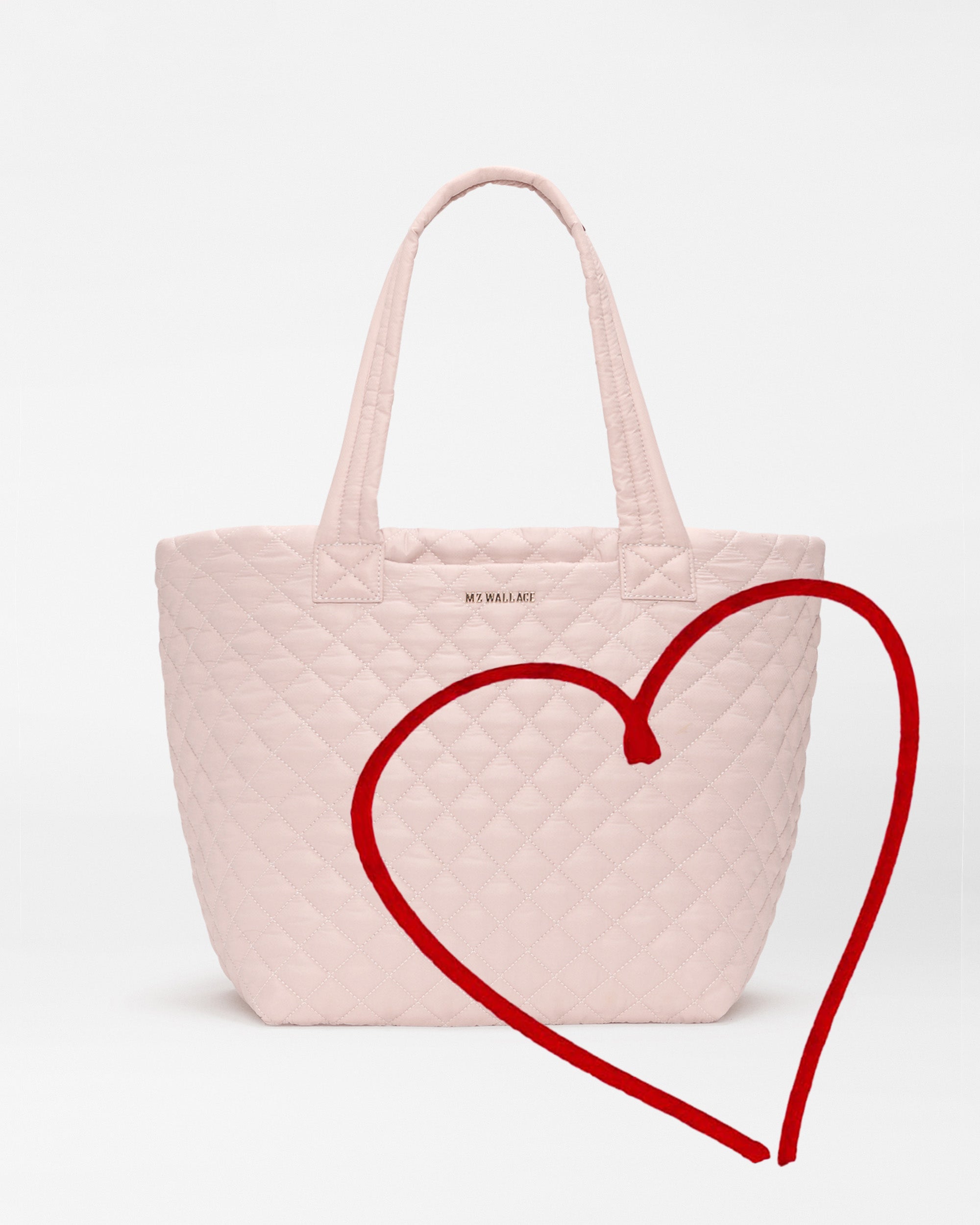 MZ Wallace | Gift Guide | City Pink Medium Metro Tote Deluxe