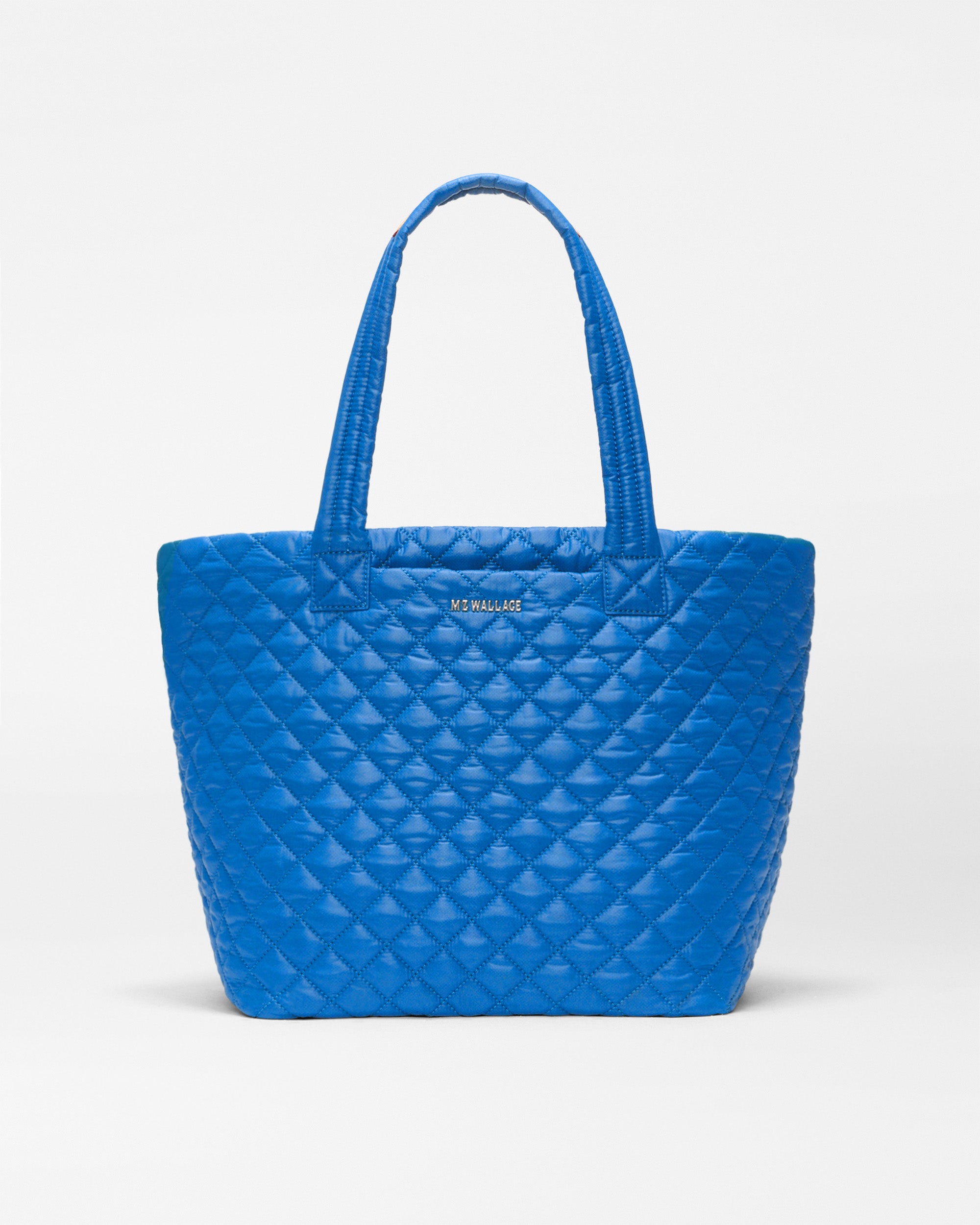 MZ Wallace Surf Blue Medium Metro Tote Deluxe – Tote | MZ Wallace