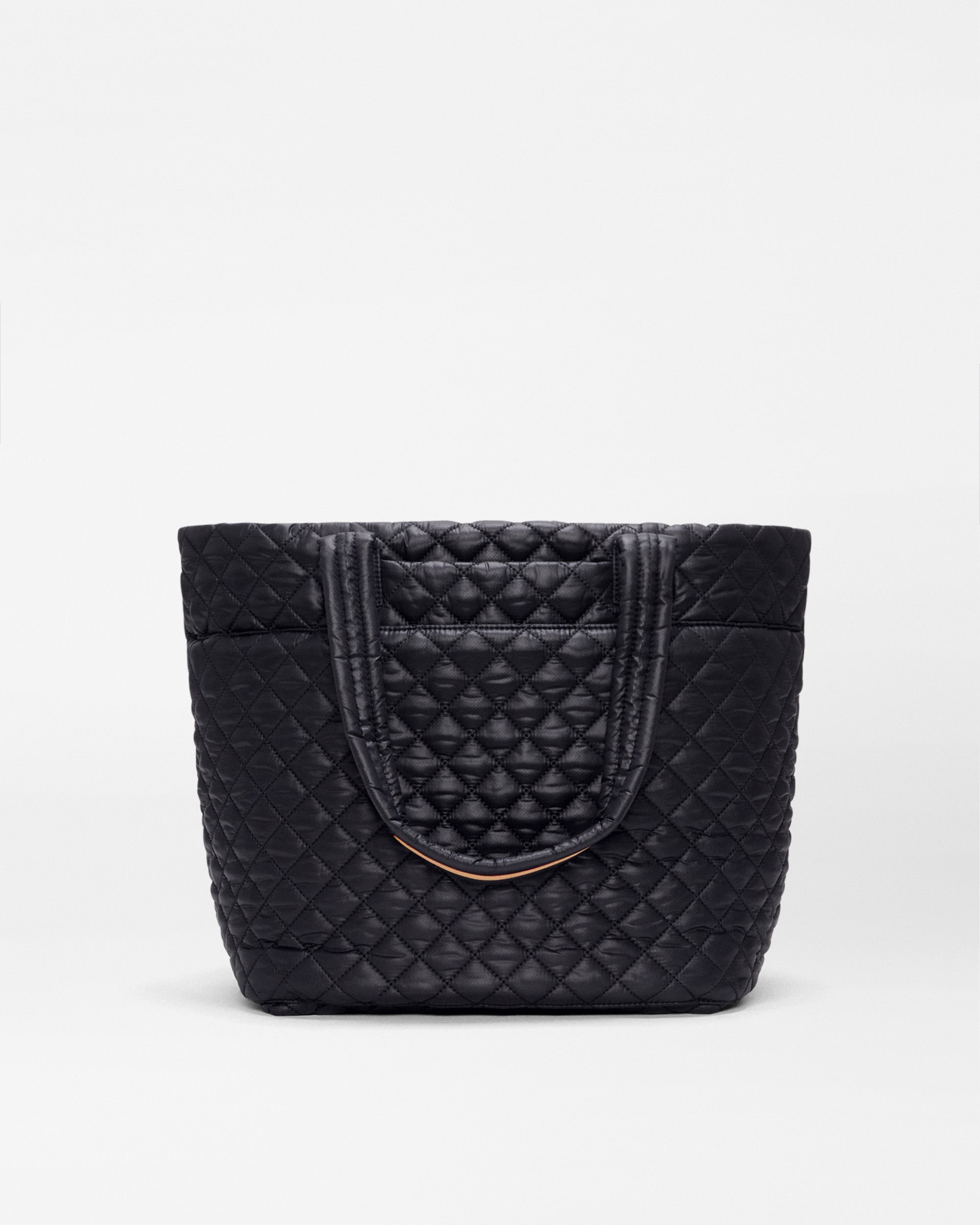 Black Medium Metro Tote Deluxe