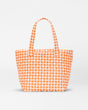 Sunset Orange Gingham