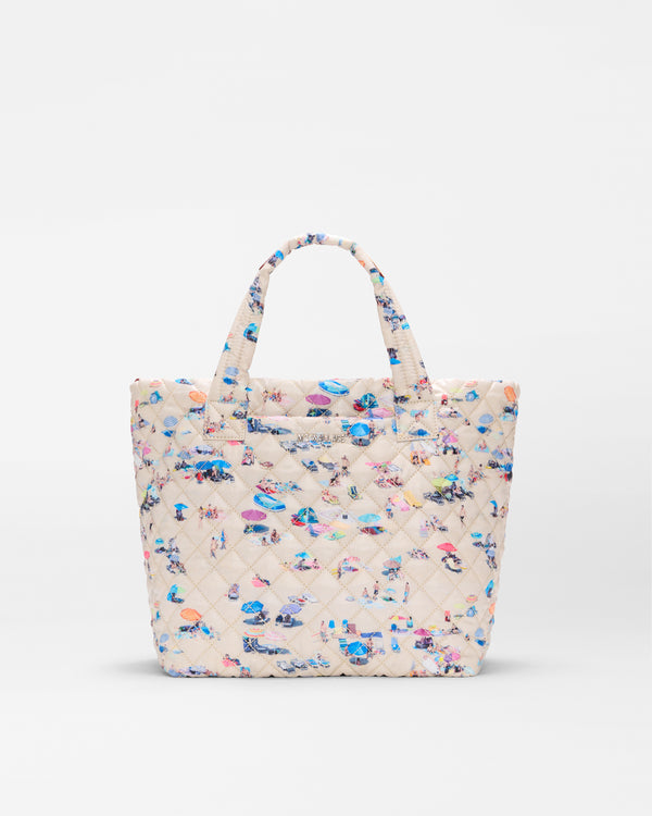 Dede Beach Print Small Metro Tote Deluxe