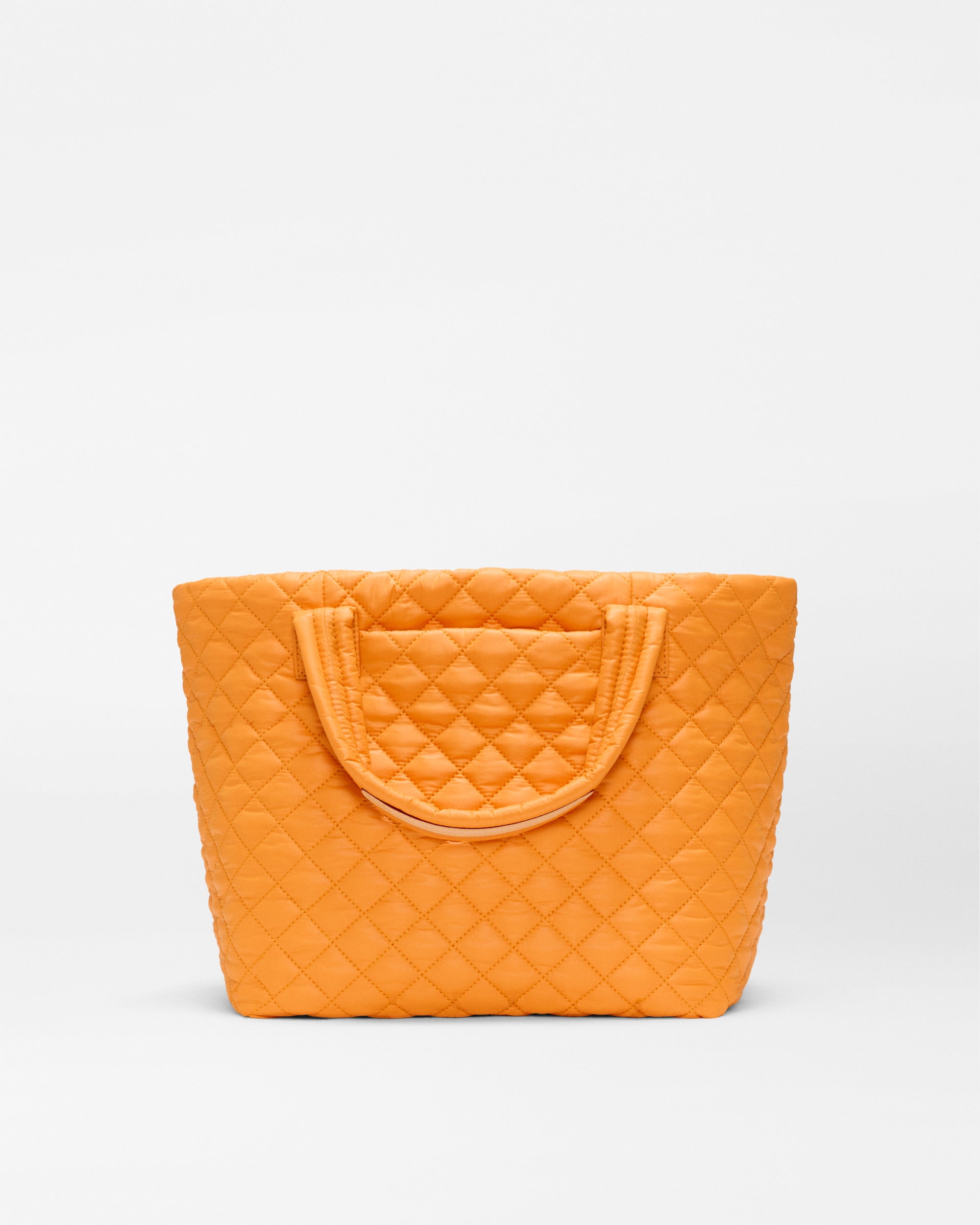 Sunset Orange Small Metro Tote Deluxe