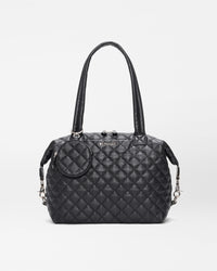 Black Quilted Leather Medium Sutton Deluxe