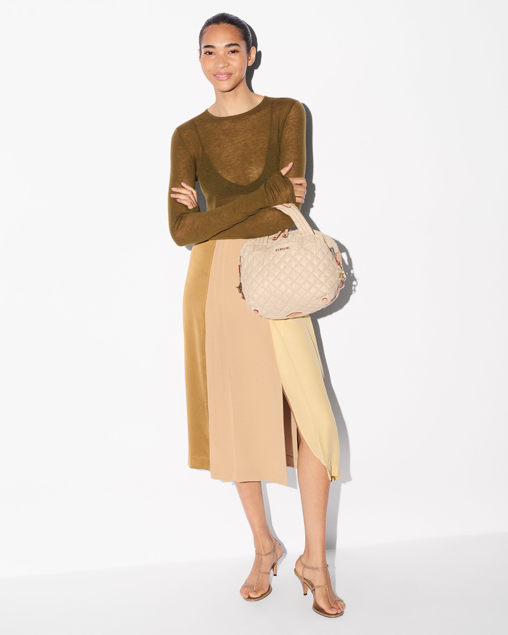 MZ Wallace | Buff Small Sutton Deluxe