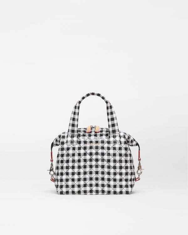 Black/White Gingham Small Sutton Deluxe