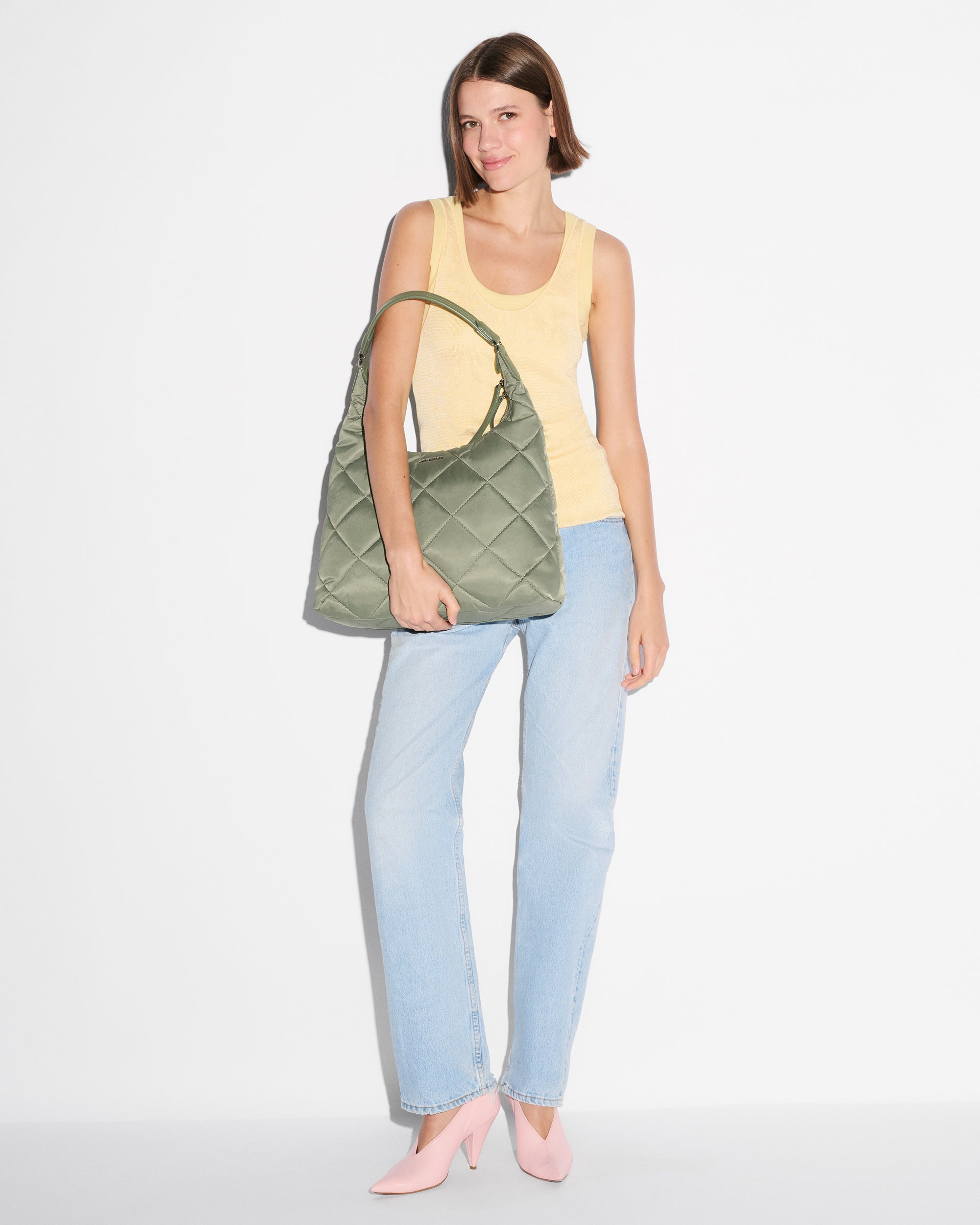 MZ Wallace | Agave Green Madison Shoulder