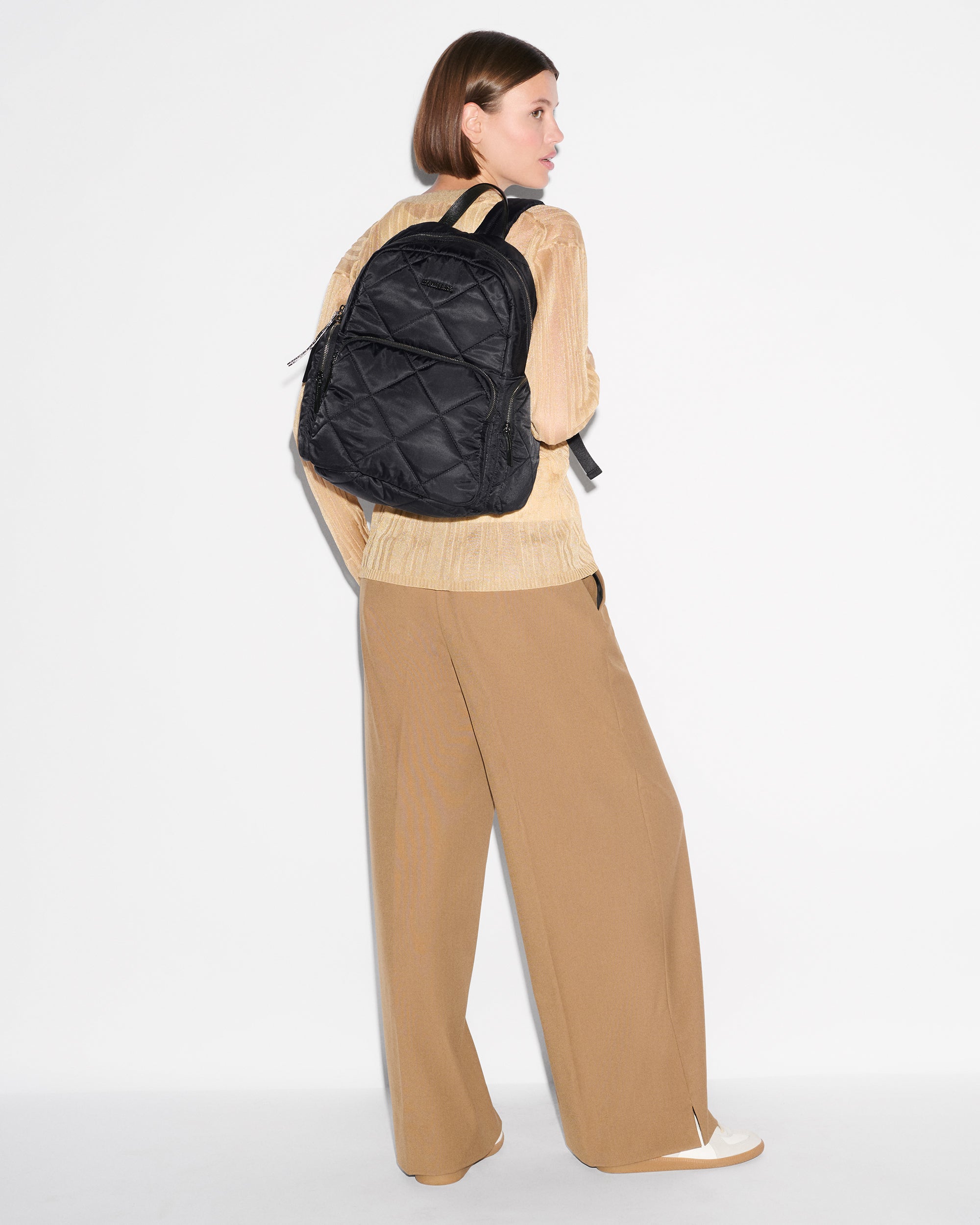 MZ Wallace Black Madison Backpack – Backpack | MZ Wallace