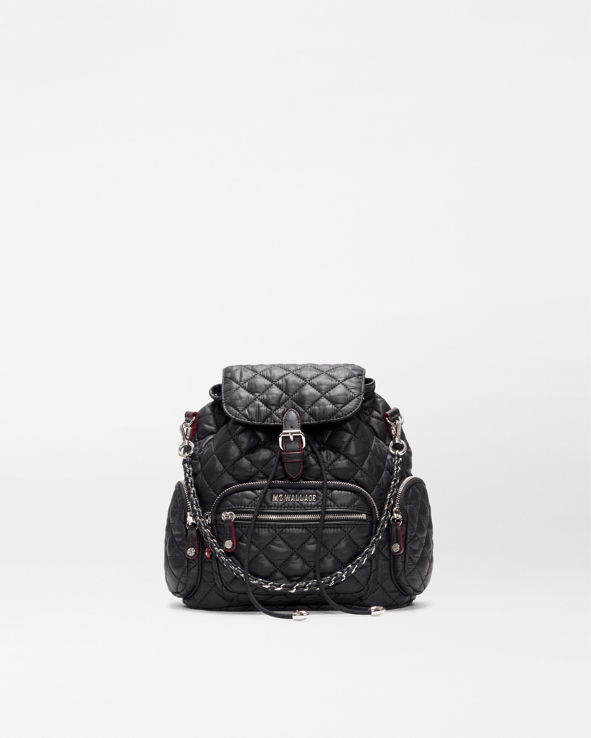 MZ Wallace | Black Mini Crosby Backpack