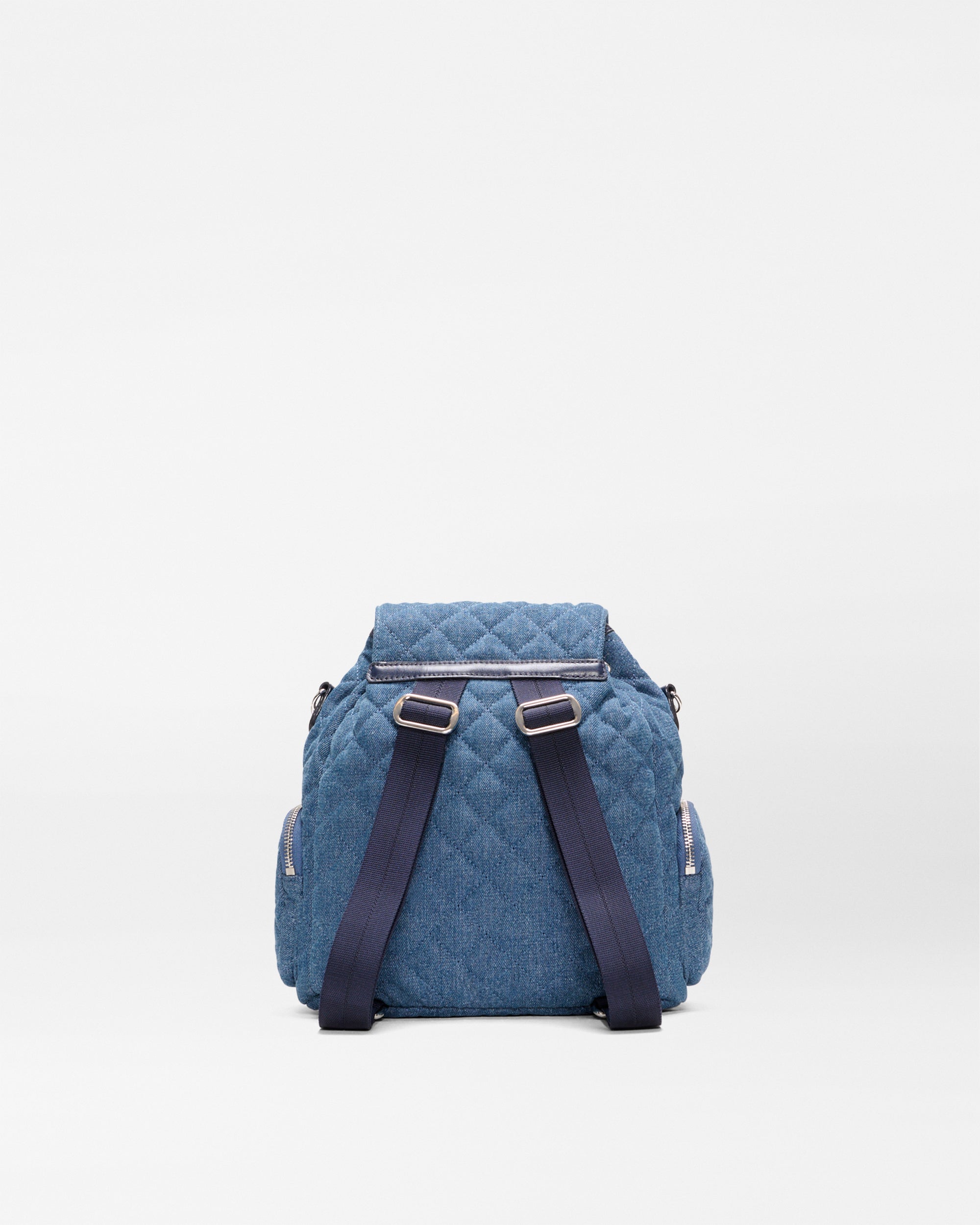 True Blue Denim Mini Crosby Backpack