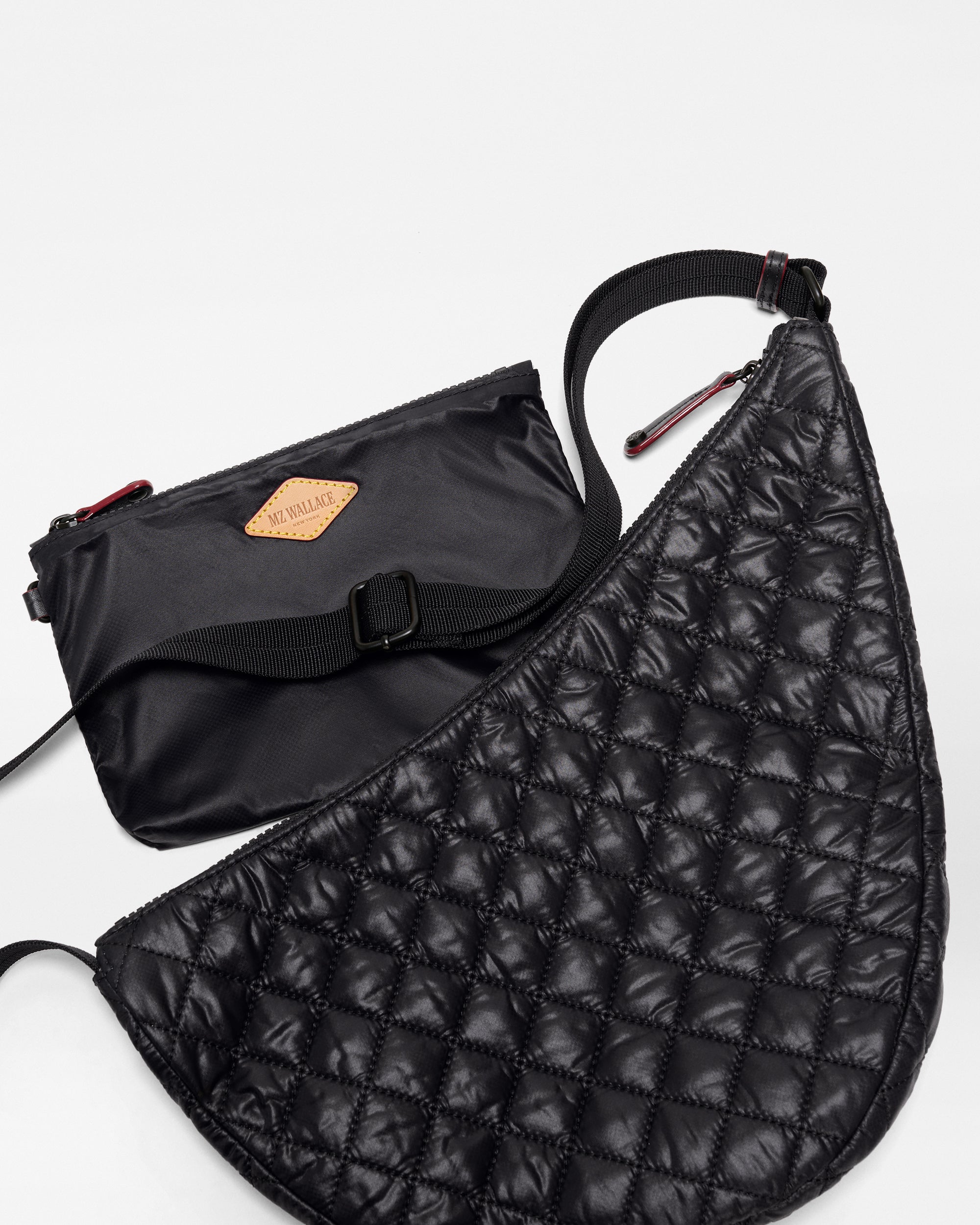 Black Metro Smile Bag
