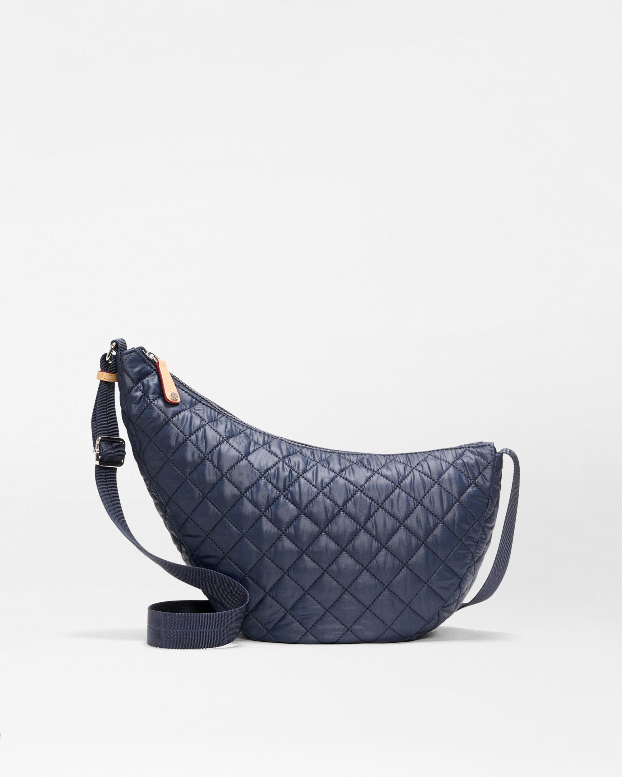 Navy Metro Smile Bag