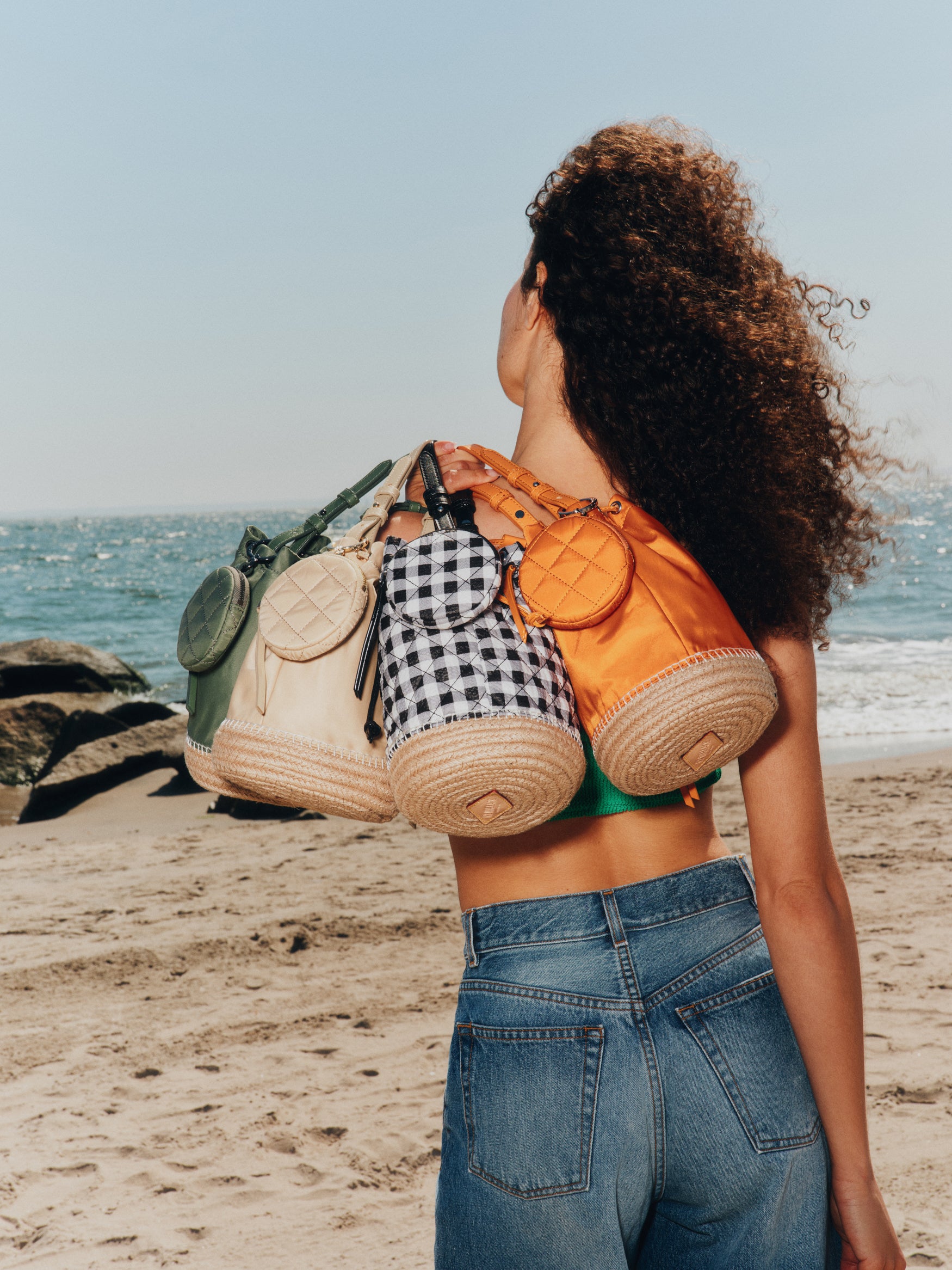 MZ Wallace | Waverly Espadrille Bucket Bag