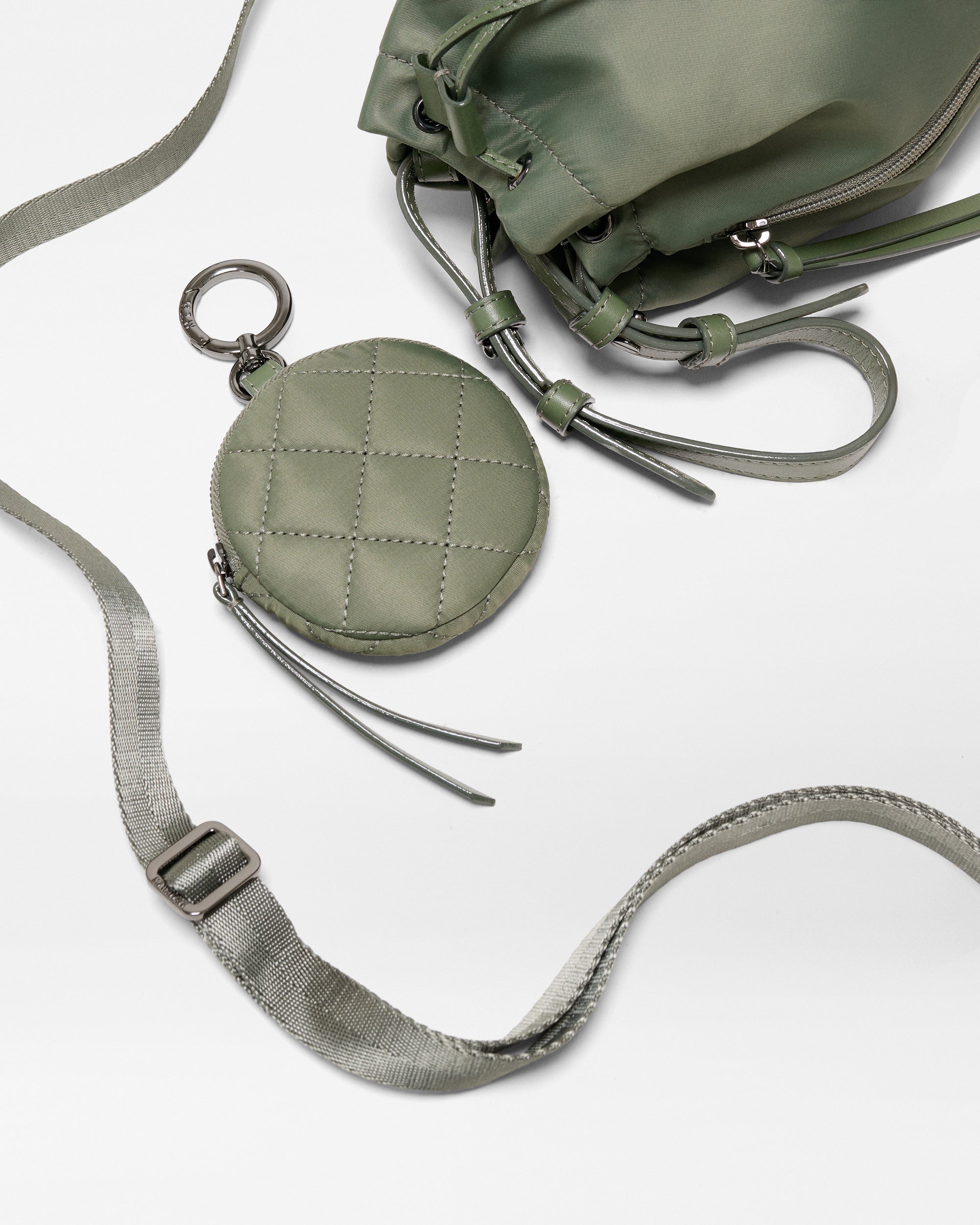 Agave Green Waverly Espadrille Bucket Bag