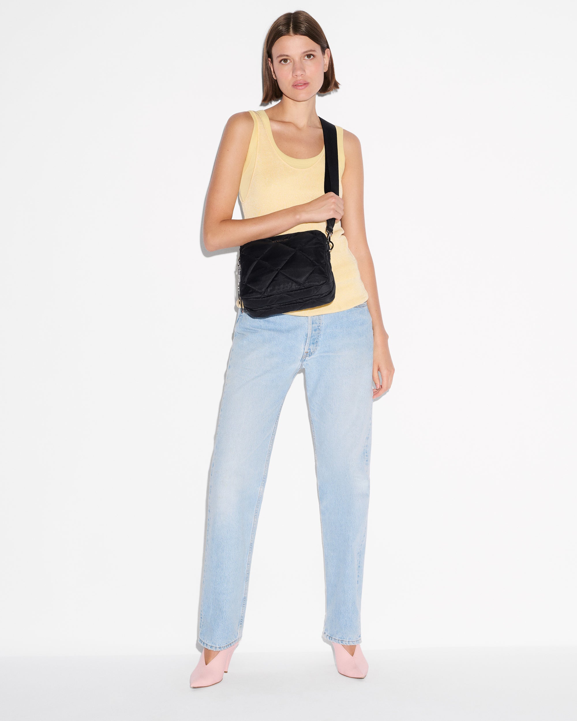 Black Madison Crossbody