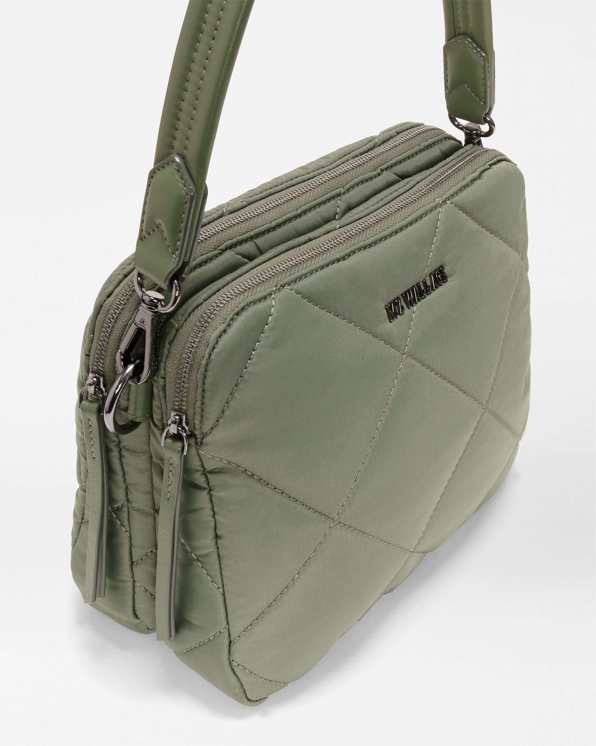 MZ Wallace Agave Green Madison Crossbody – Crossbody | MZ Wallace