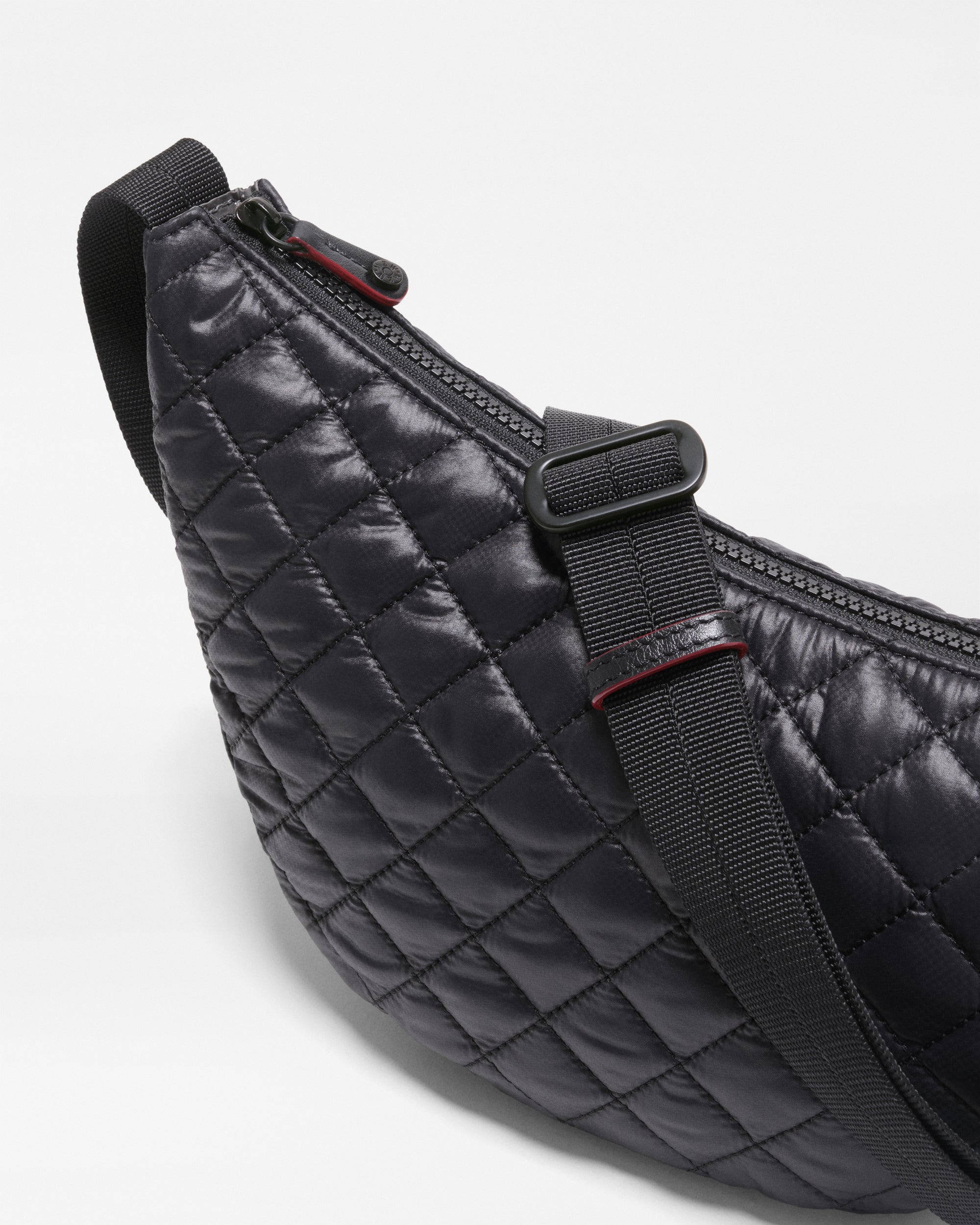Black Small Metro Smile Bag