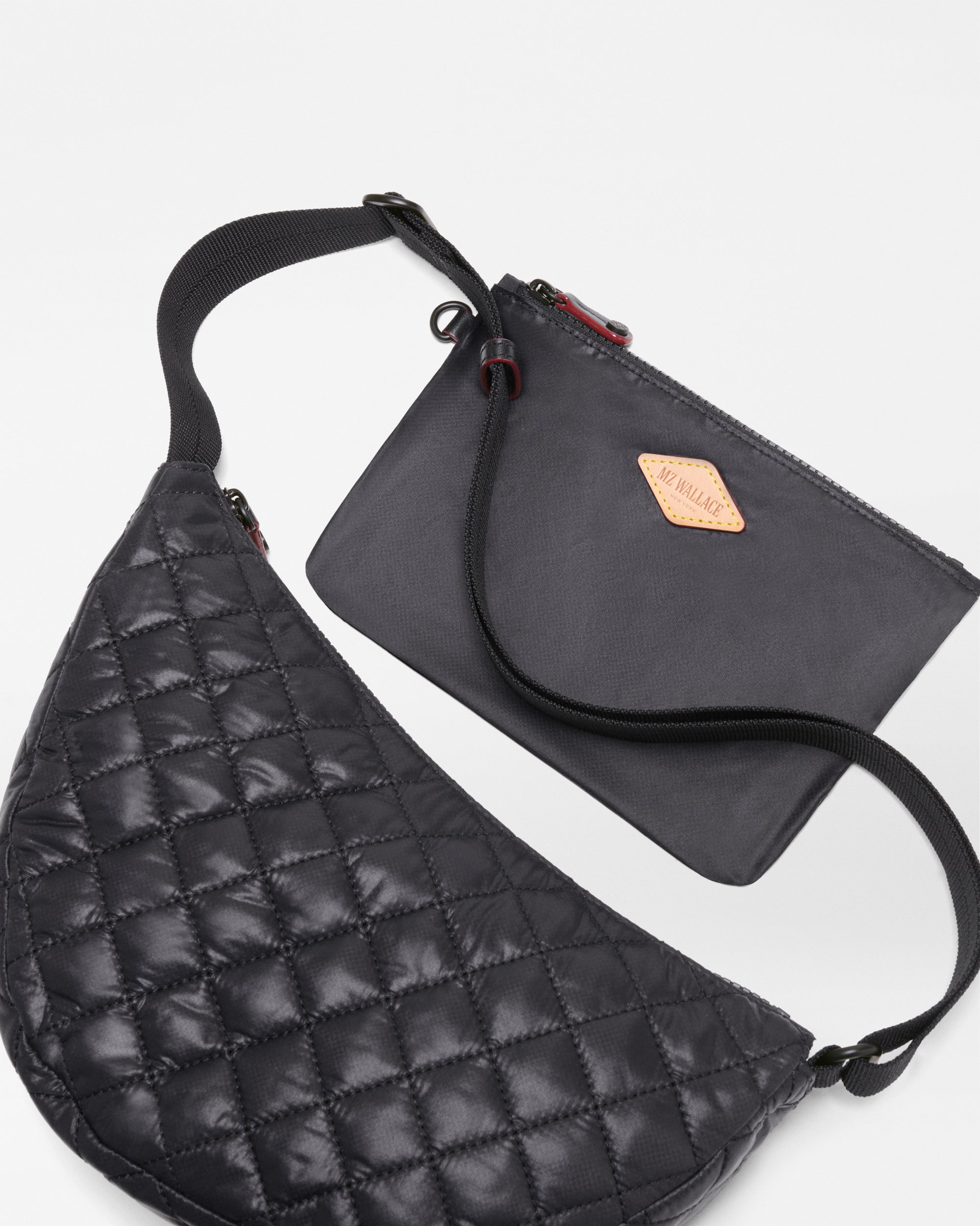 Black Small Metro Smile Bag