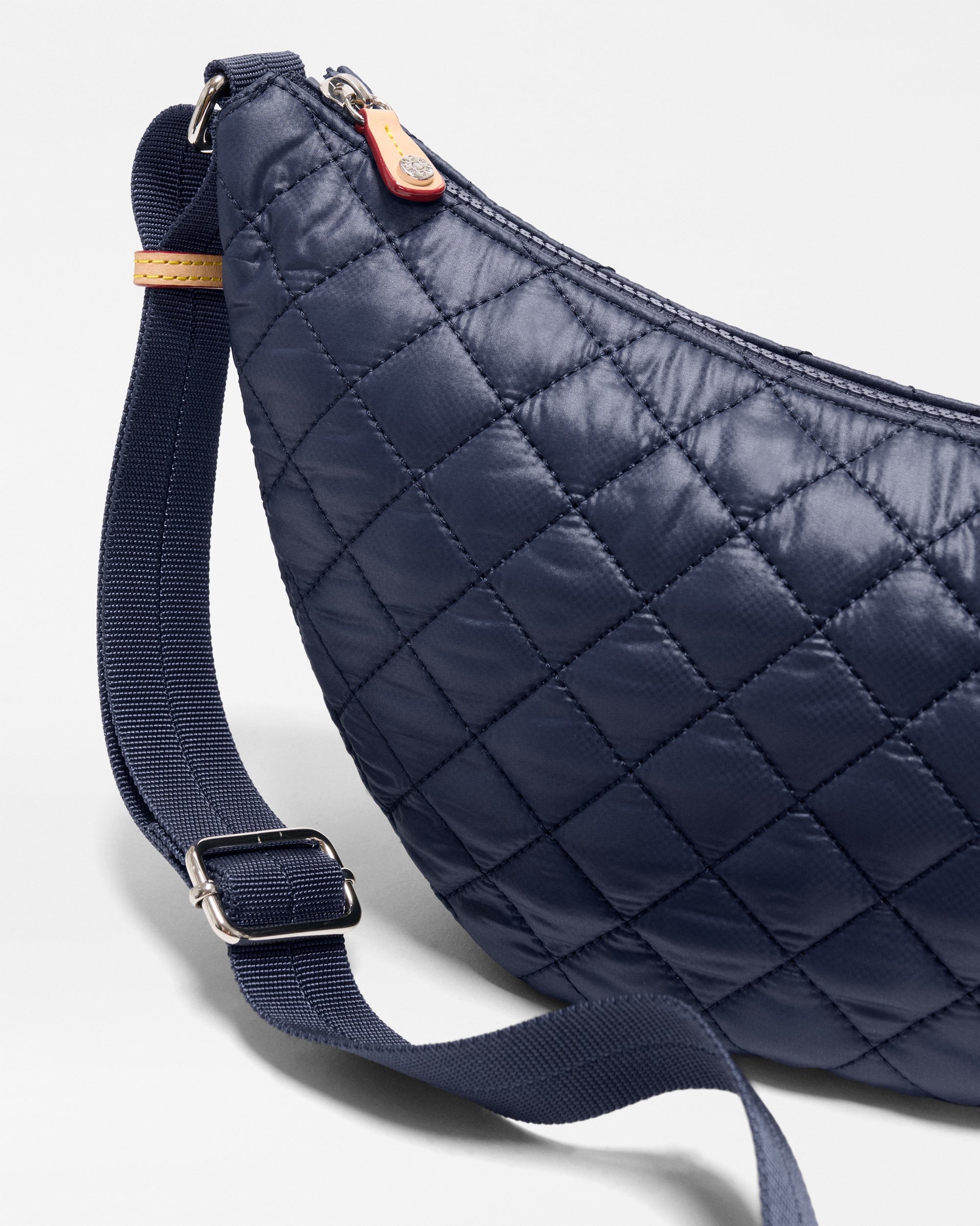 Navy Small Metro Smile Bag