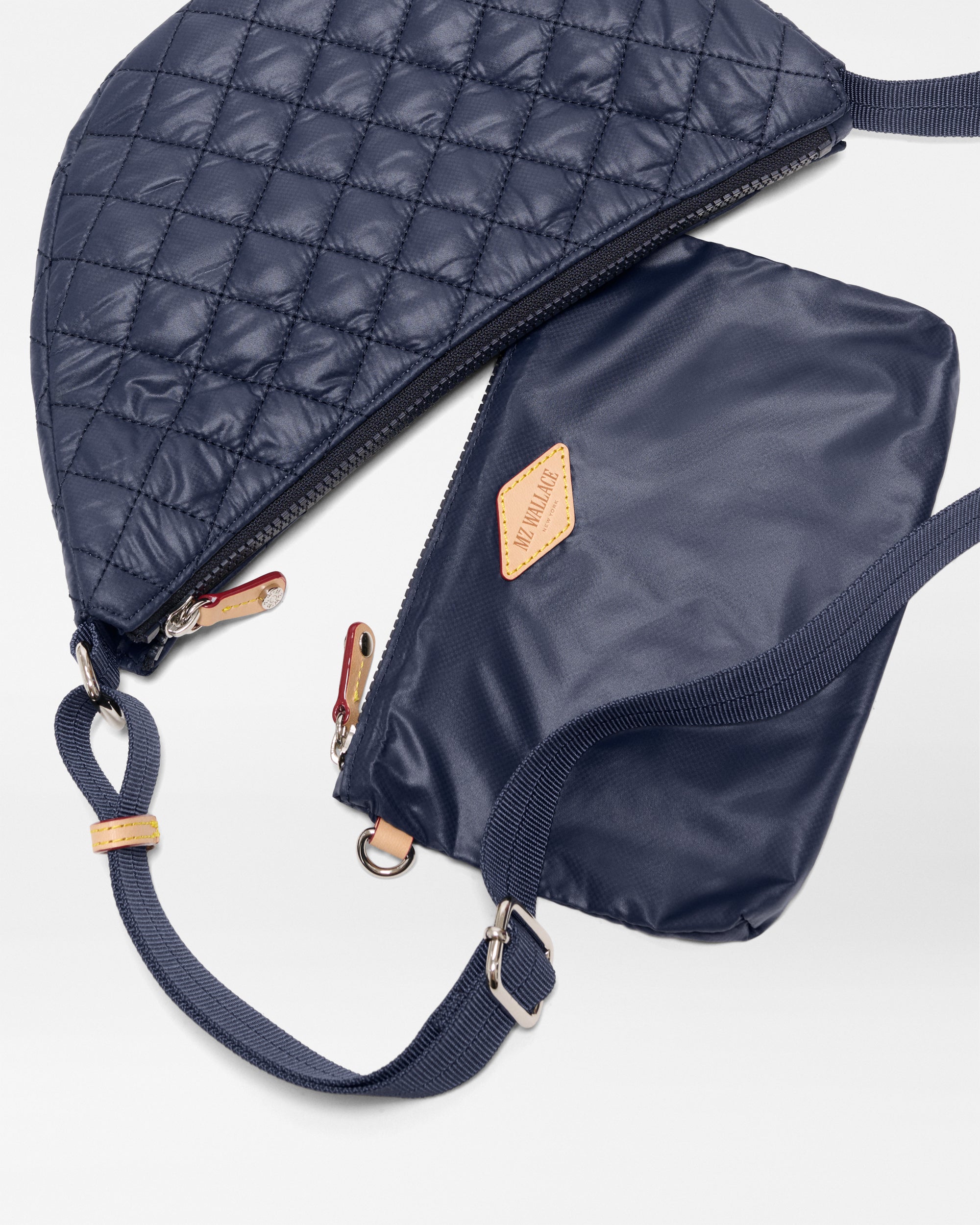 Navy Small Metro Smile Bag