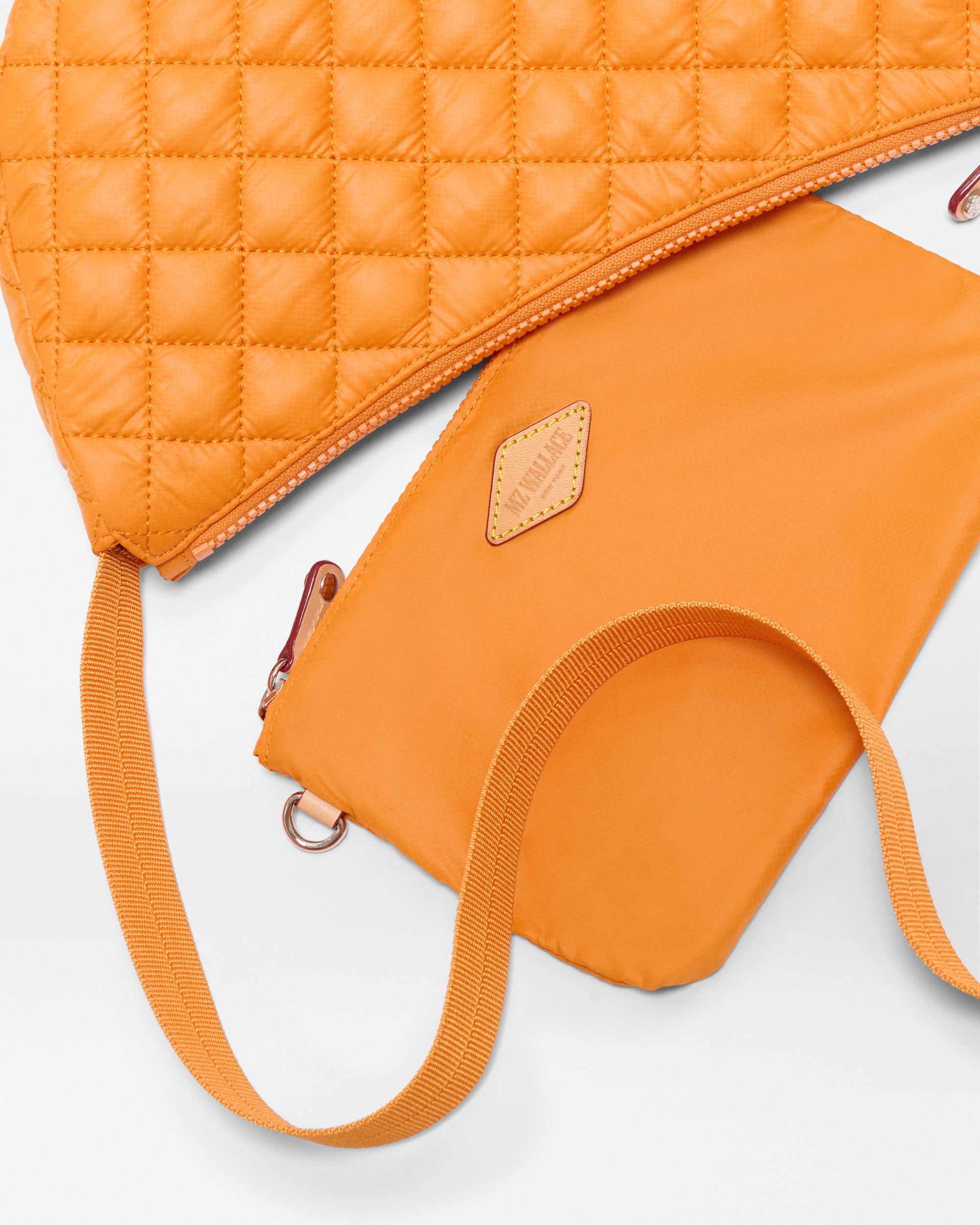 Sunset Orange Small Metro Smile Bag