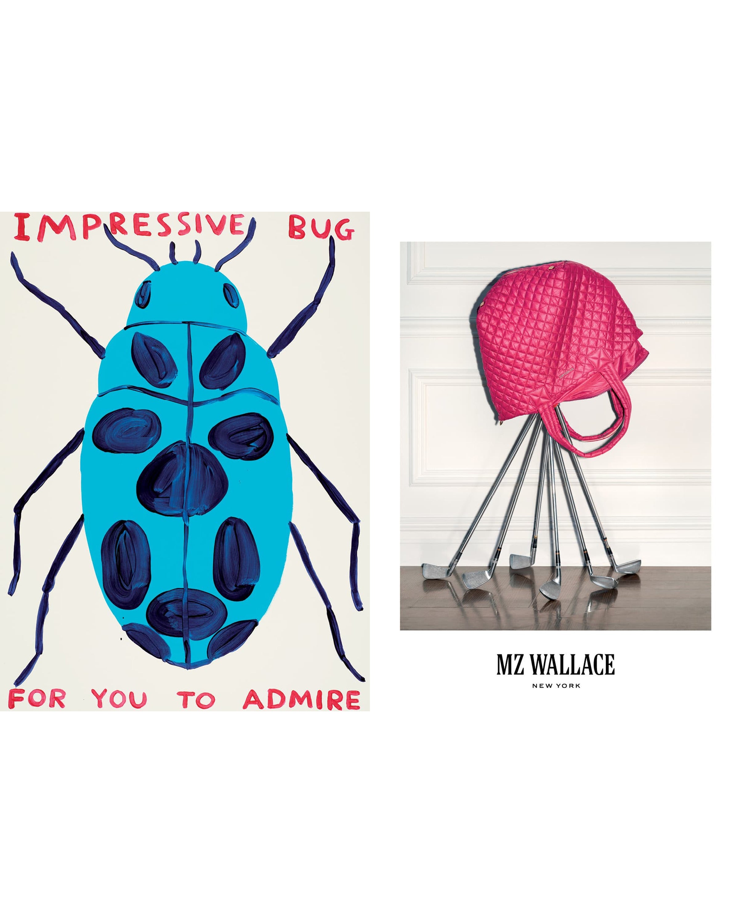 MZ Wallace | David Shrigley Ad 2024