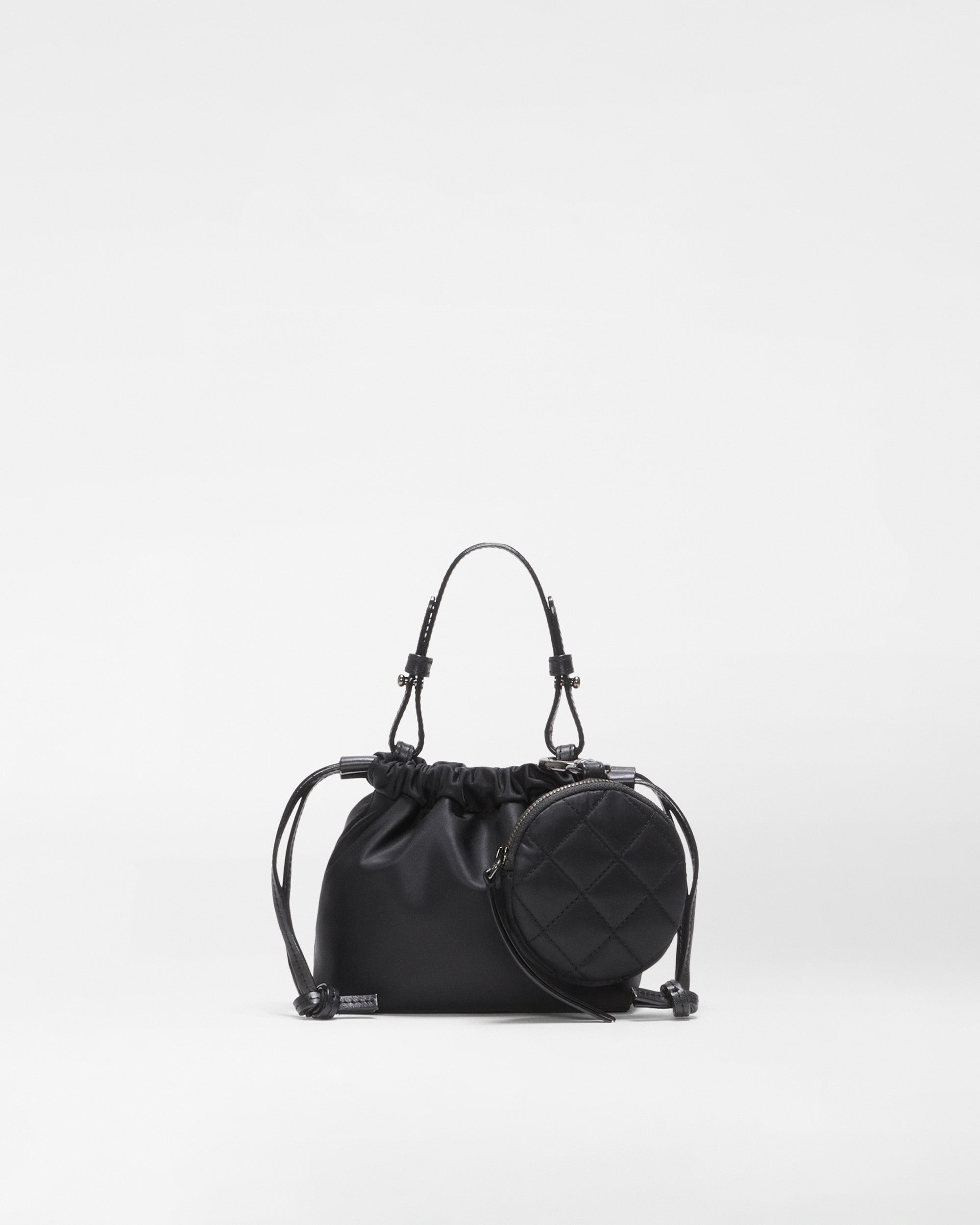 Black Waverly Bebe Tote