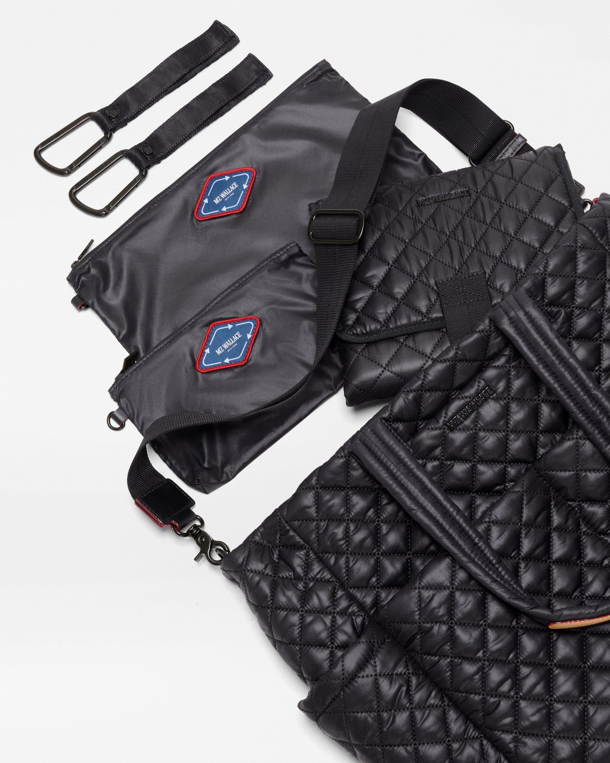 Black Metro Diaper Tote