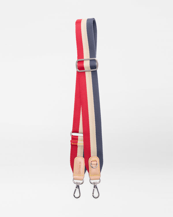 Apple/Buff/Dawn Stripe Webbing Strap