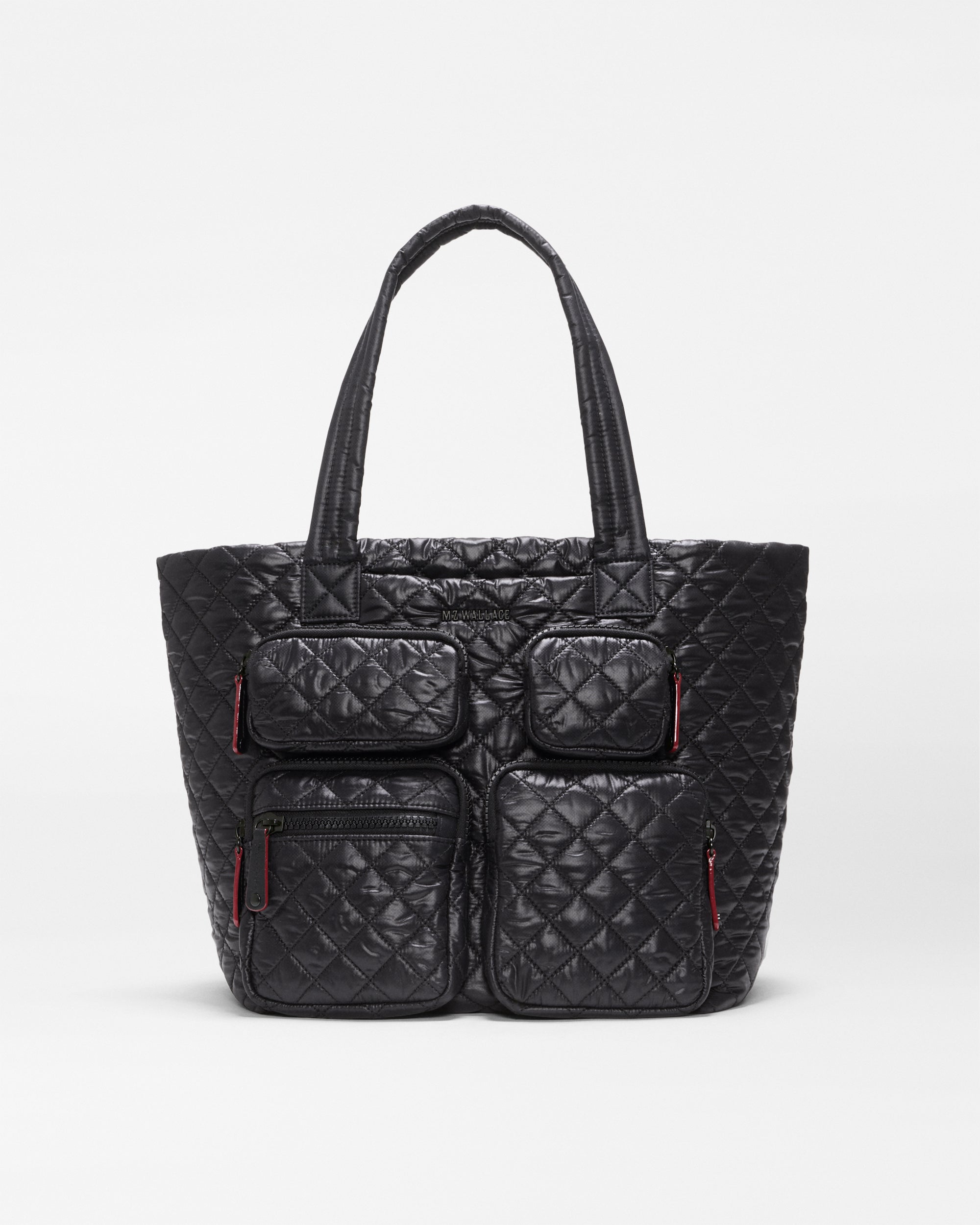 Black Medium Metro Travel Tote