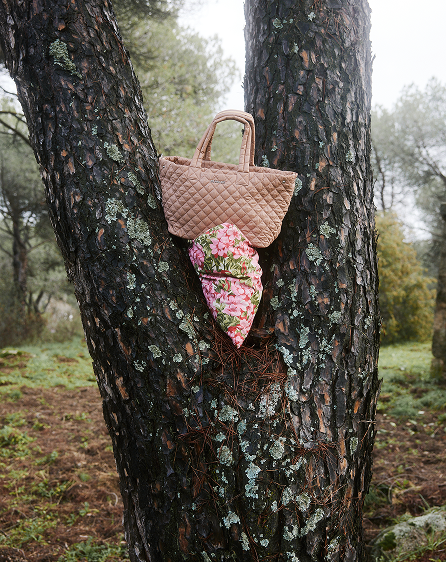 Dusty Rose City Tote