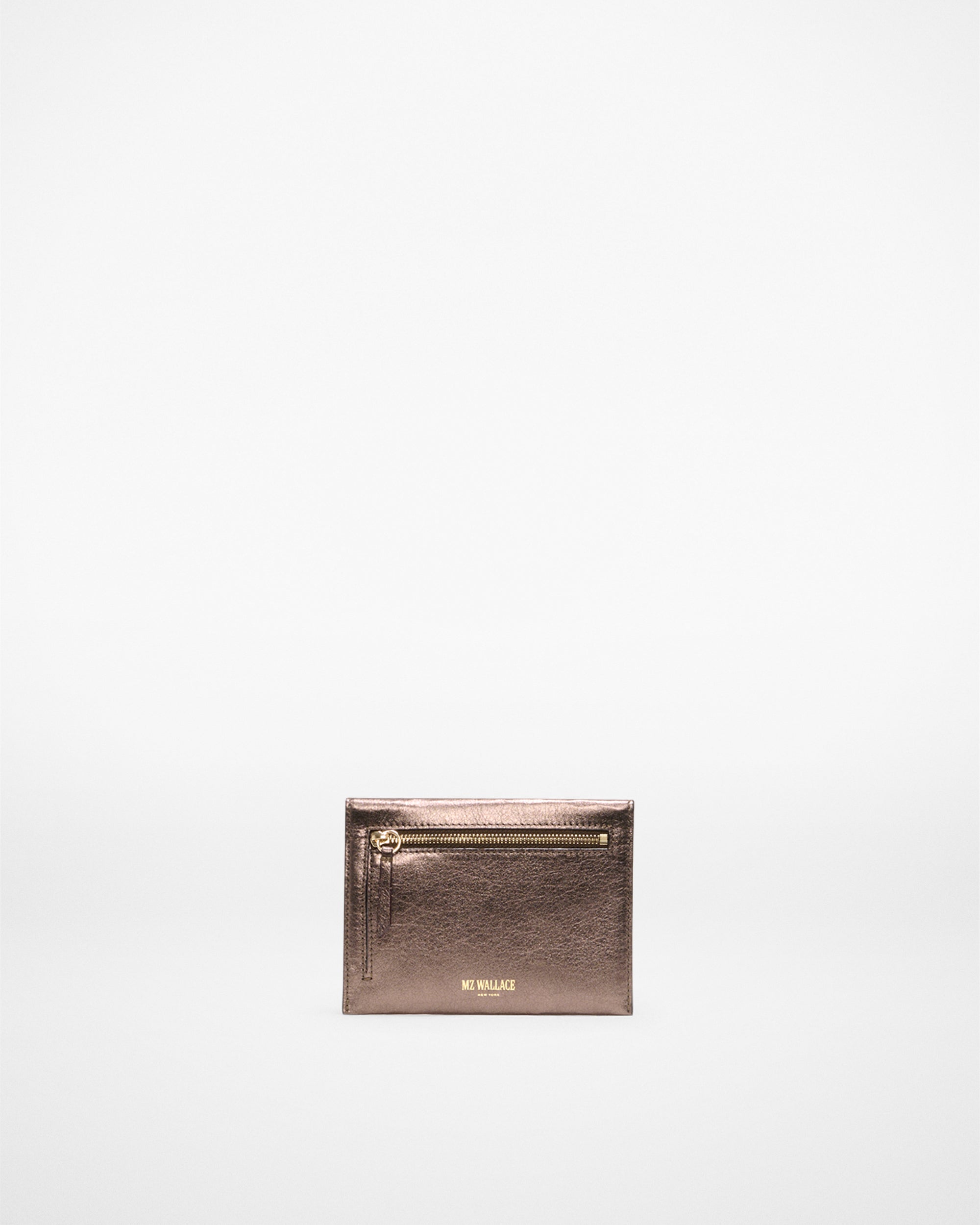 Espresso Metallic Leather Greta