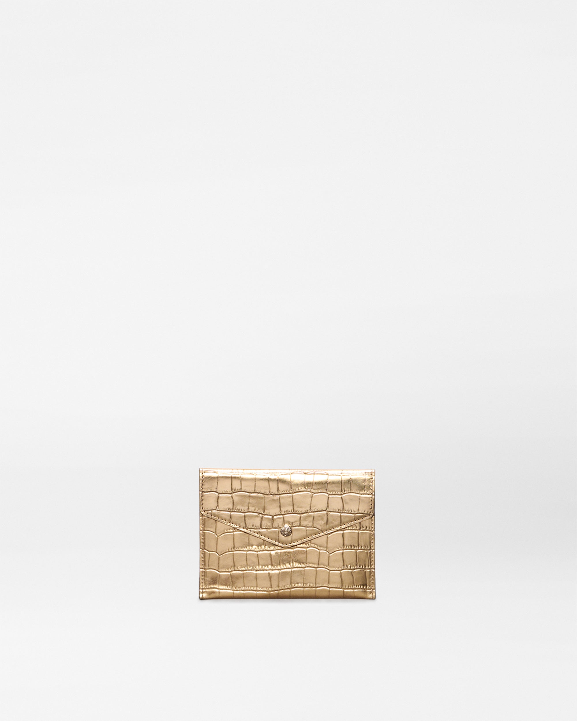 Gold Croc Effect Greta