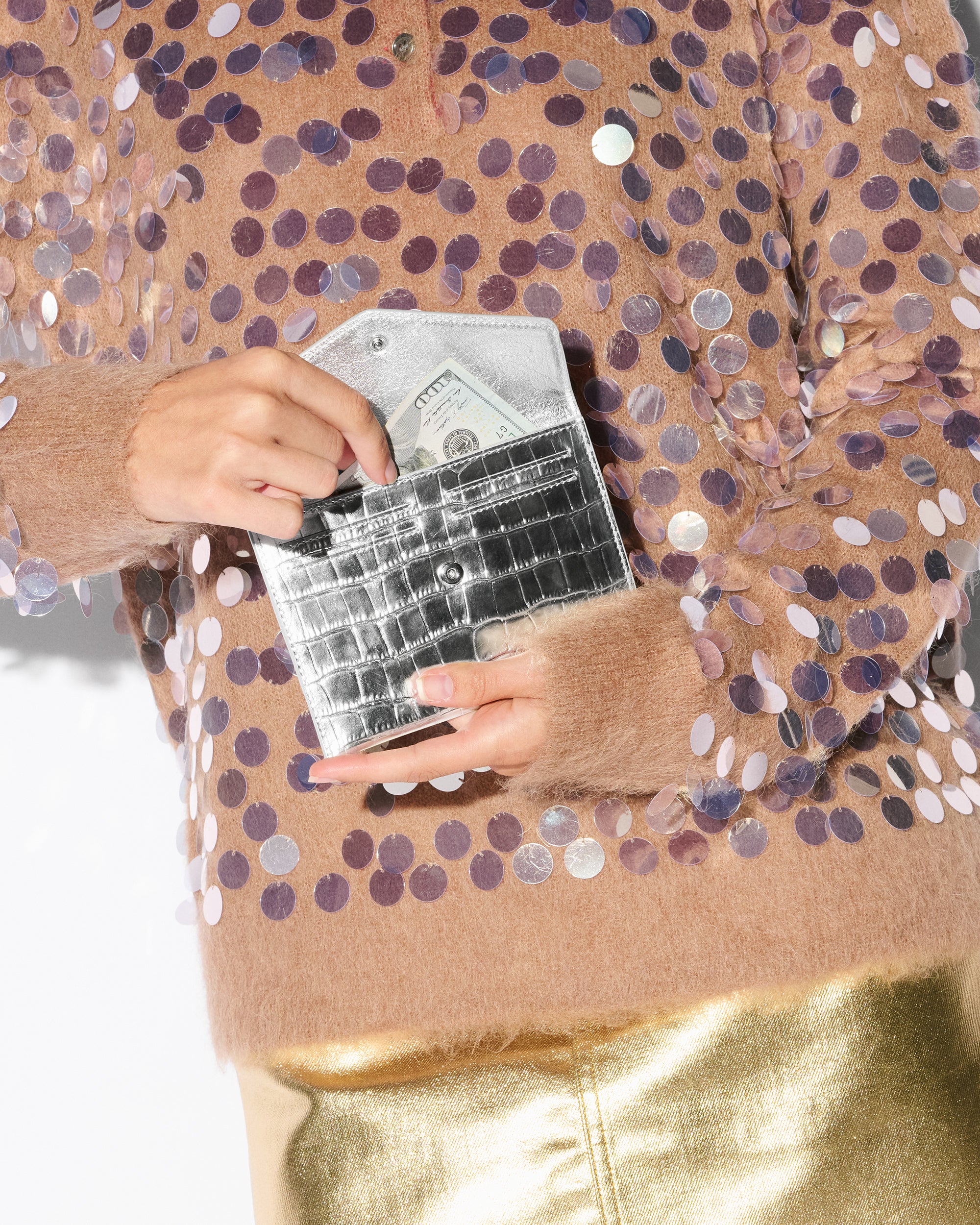 MZ WALLACE エムジーウォレス　エナメルレザー　二つ折り財布　未使用品 MZ WALLACE エムジーウォレス エナメルレザー 二つ折り財布 未使用品