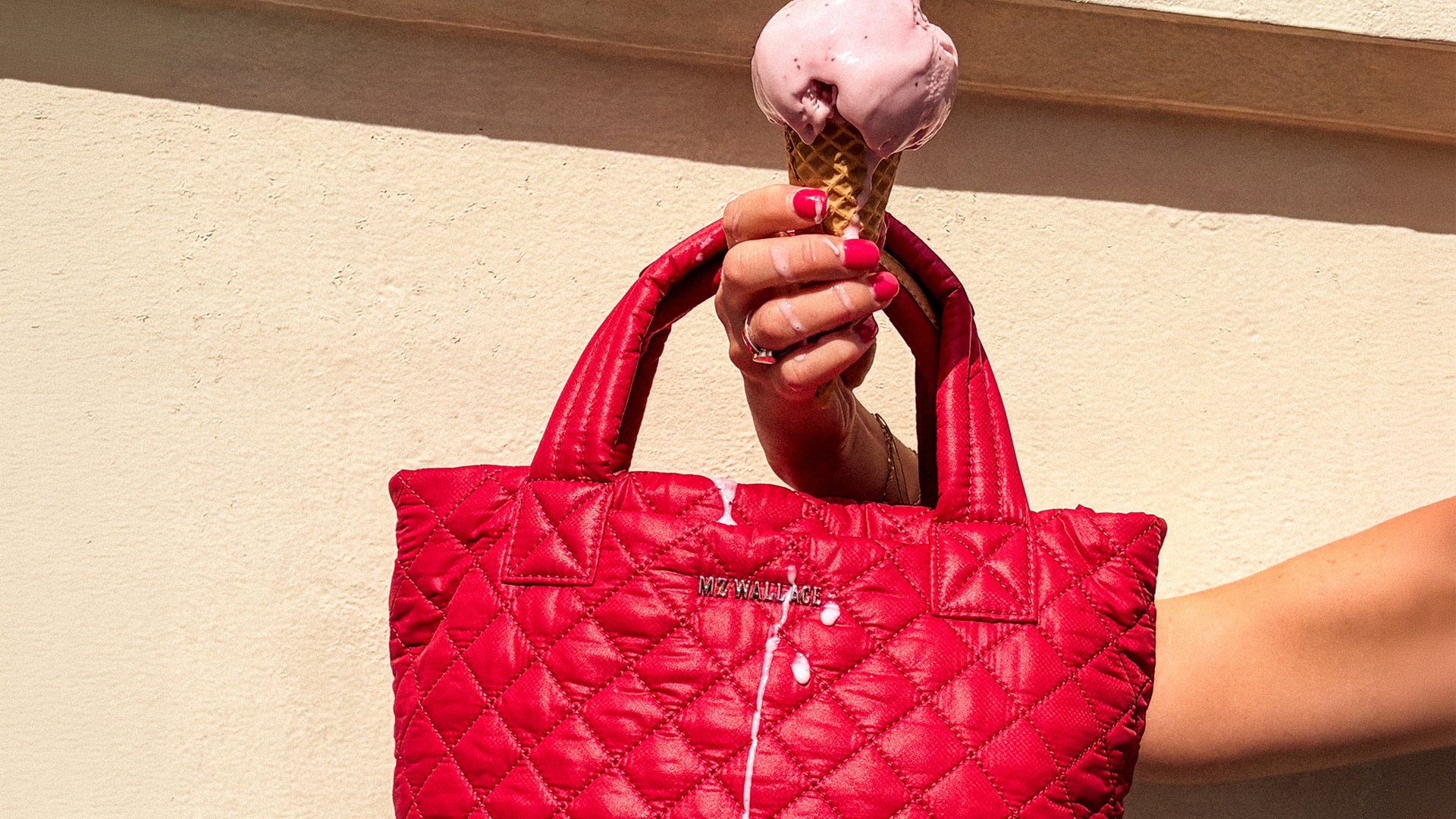 MZ Wallace | Red Apple Small Metro Tote