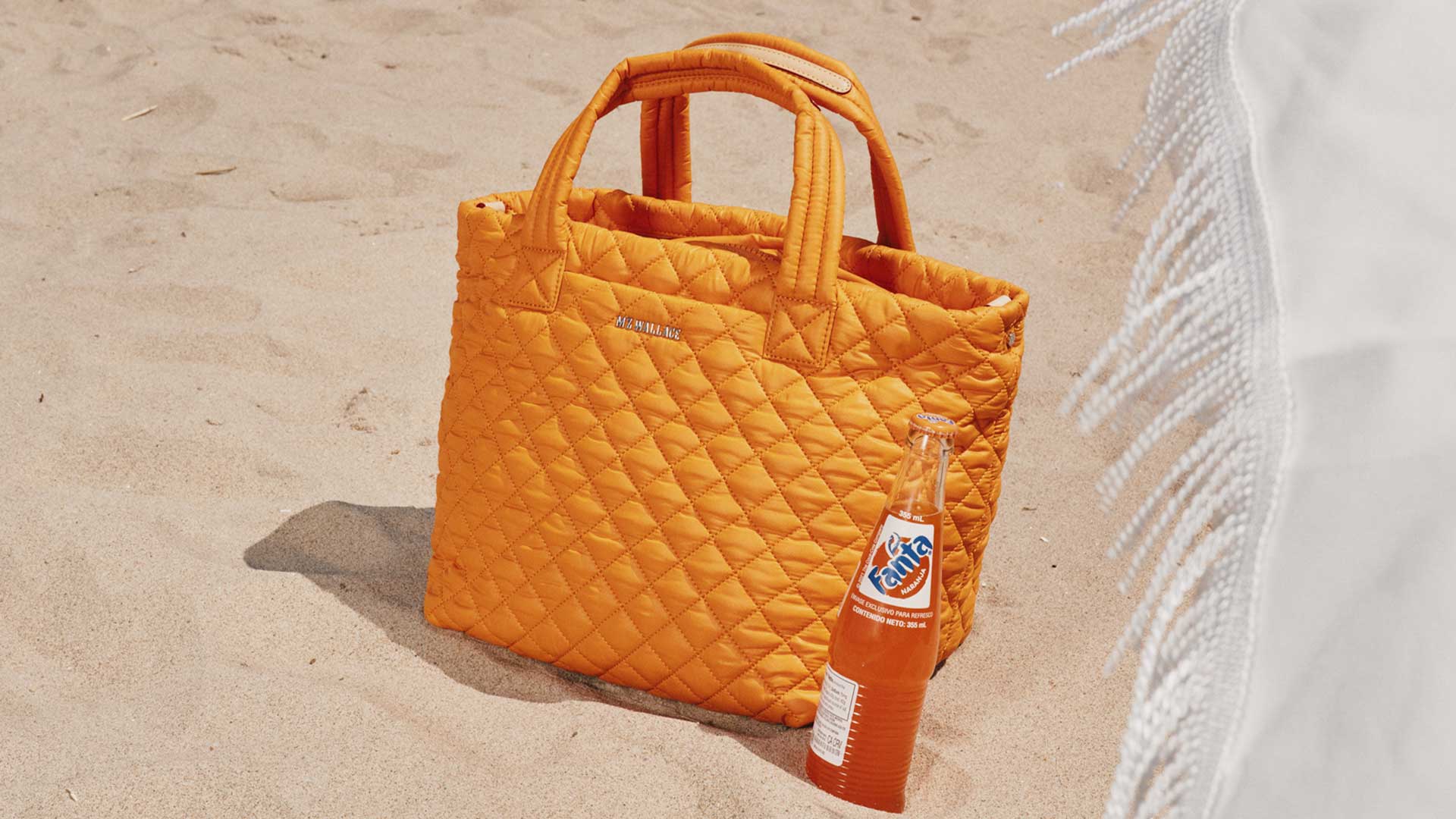 MZ Wallace | Sunset Orange Small Metro Tote | Summer Shop
