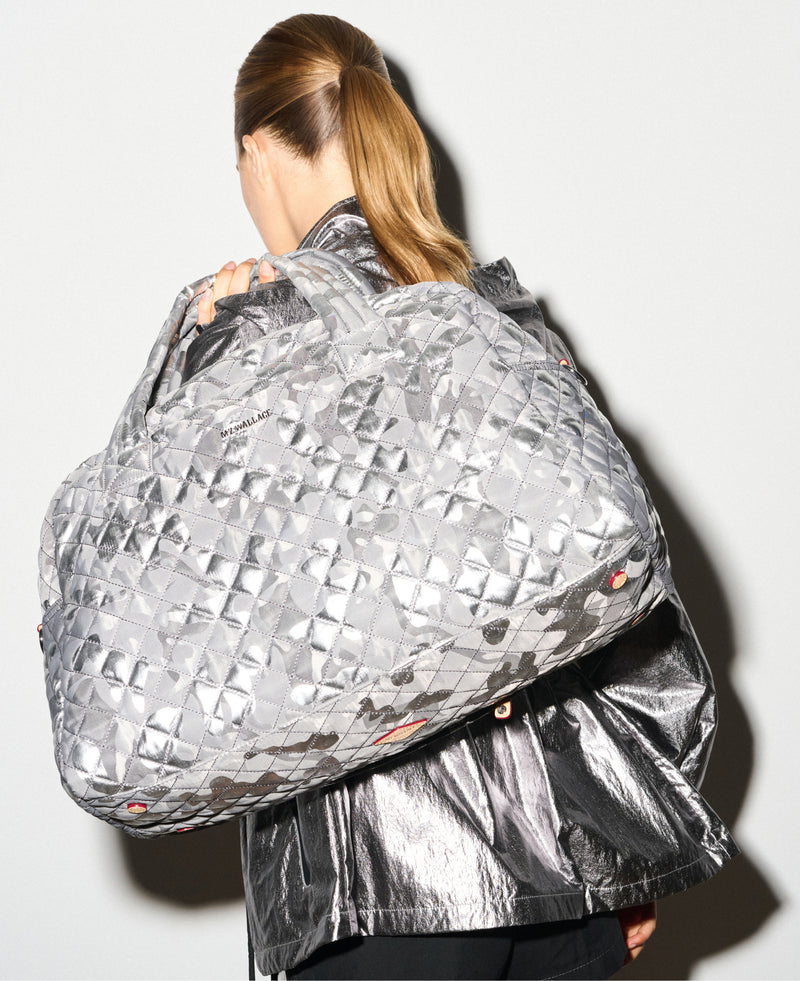 Silver Camo Metallic