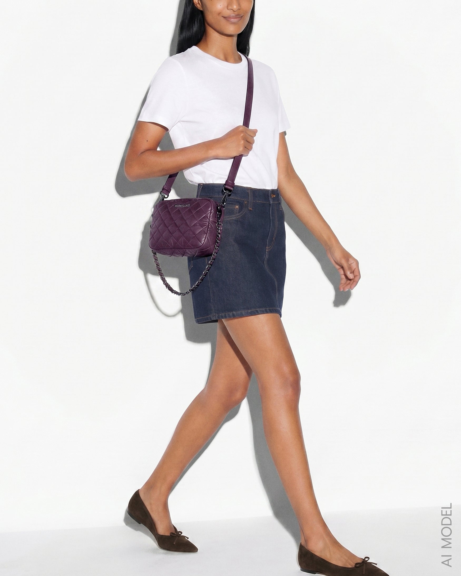 Raisin Mini Crosby Crossbody
