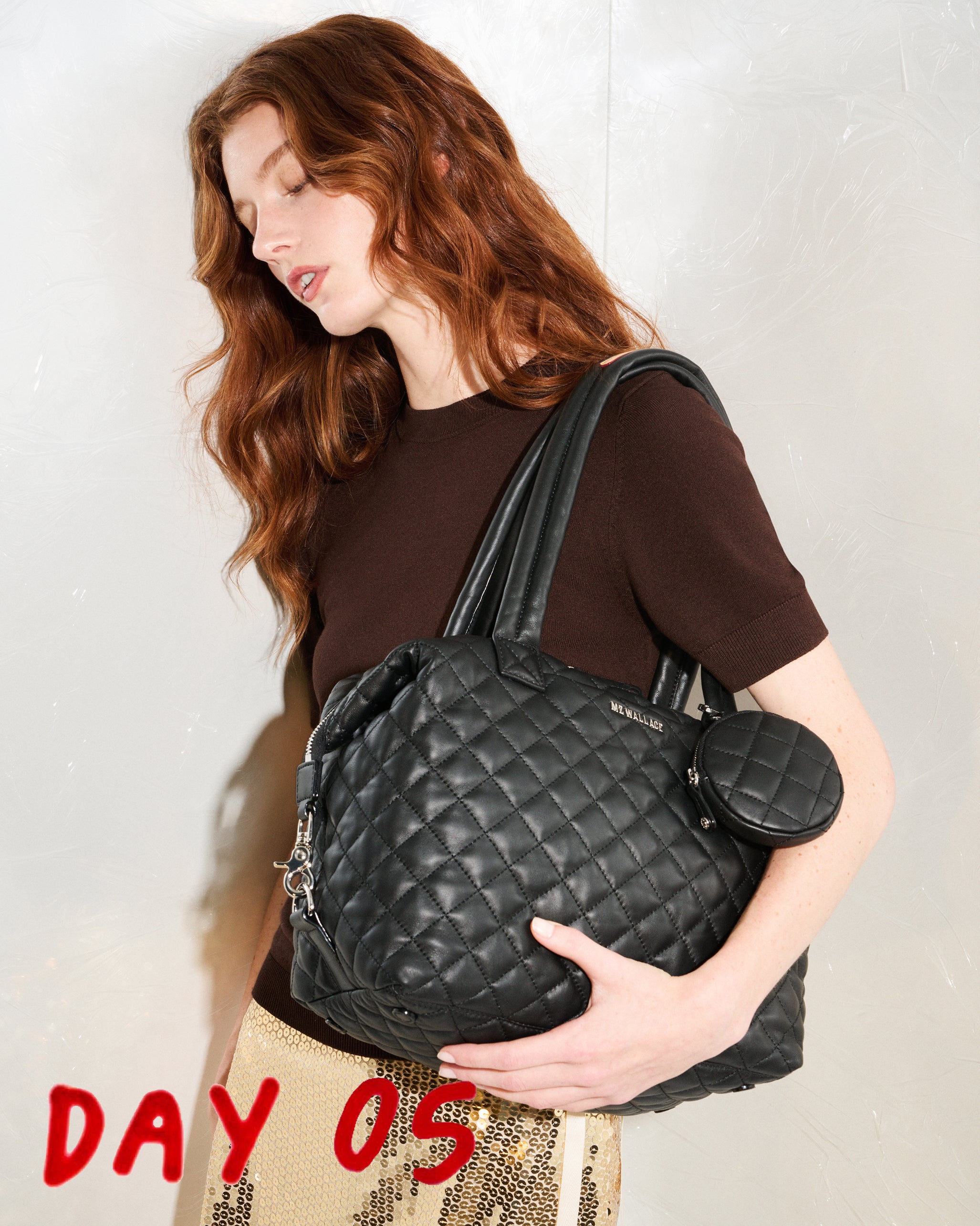 Caramel Leather Small Crosby Crossbody Sling