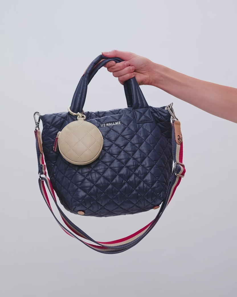 MZ Wallace | Personalization | Customaization | Webbing Straps | Leather Icon Pouch | Charms