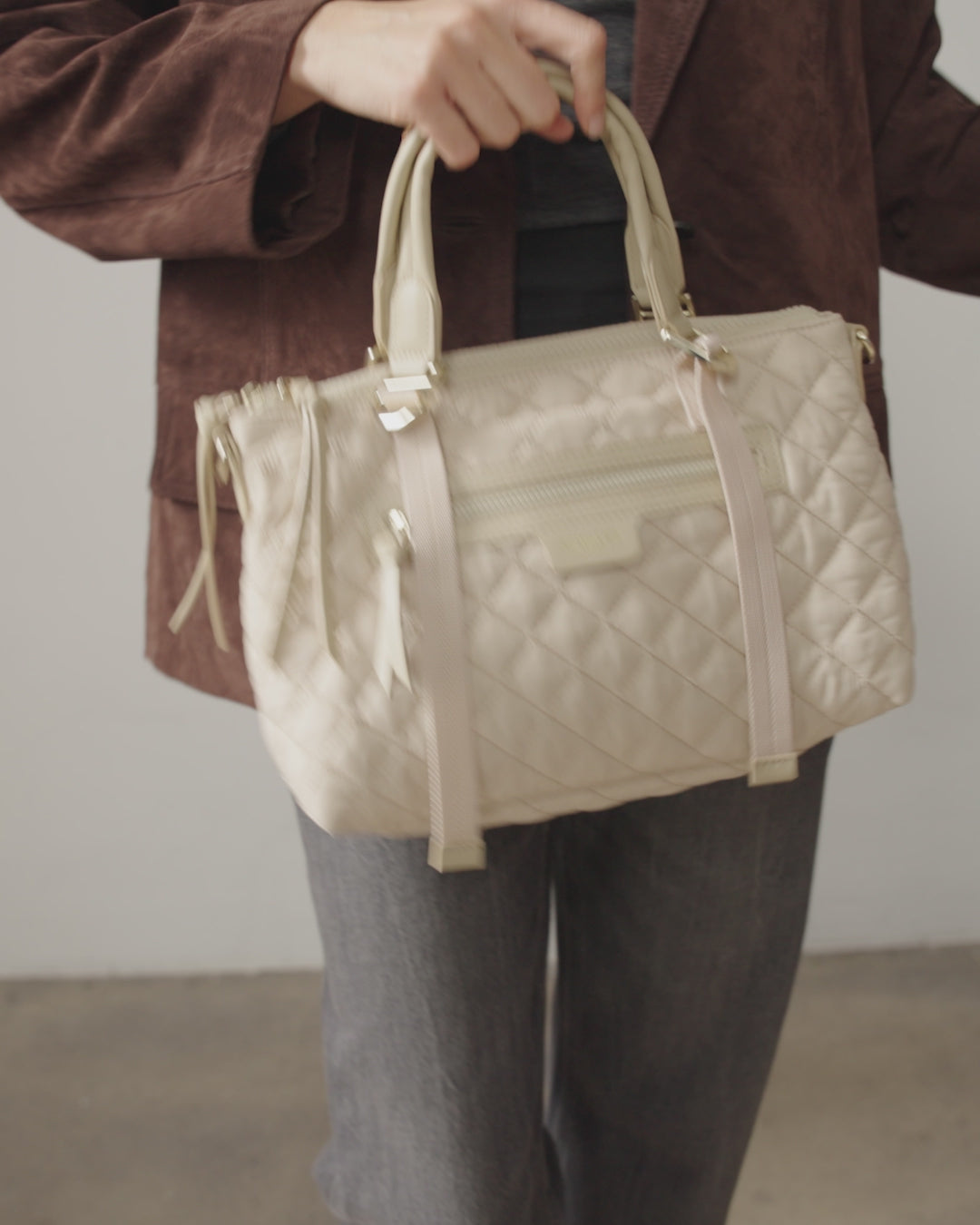Buff Small Park Satchel