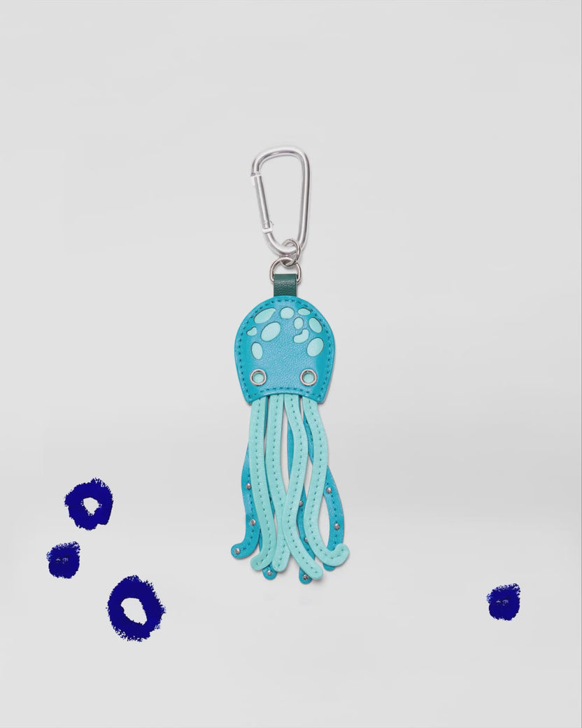 MZ Wallace | Multi Leather Octopus Charm
