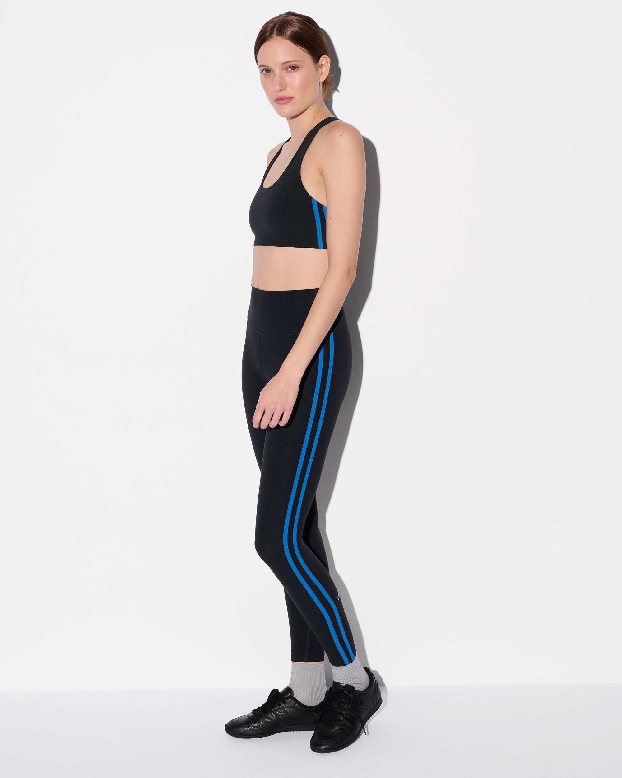 Black/Classic Blue MZ Wallace x Splits59 Medium Ella Airweight Leggings