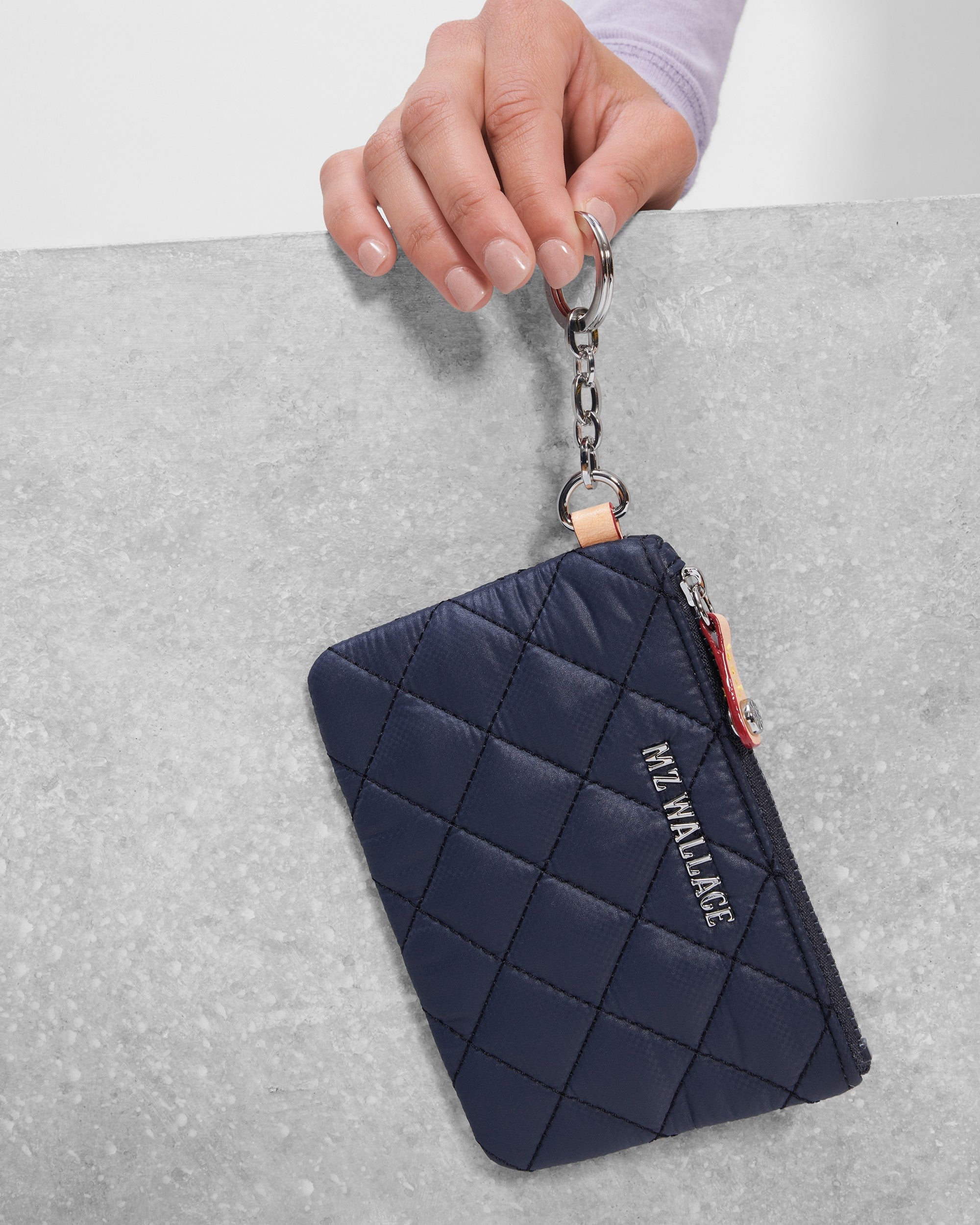 Dawn Rec Flat Metro Key Pouch - MZ WALLACE