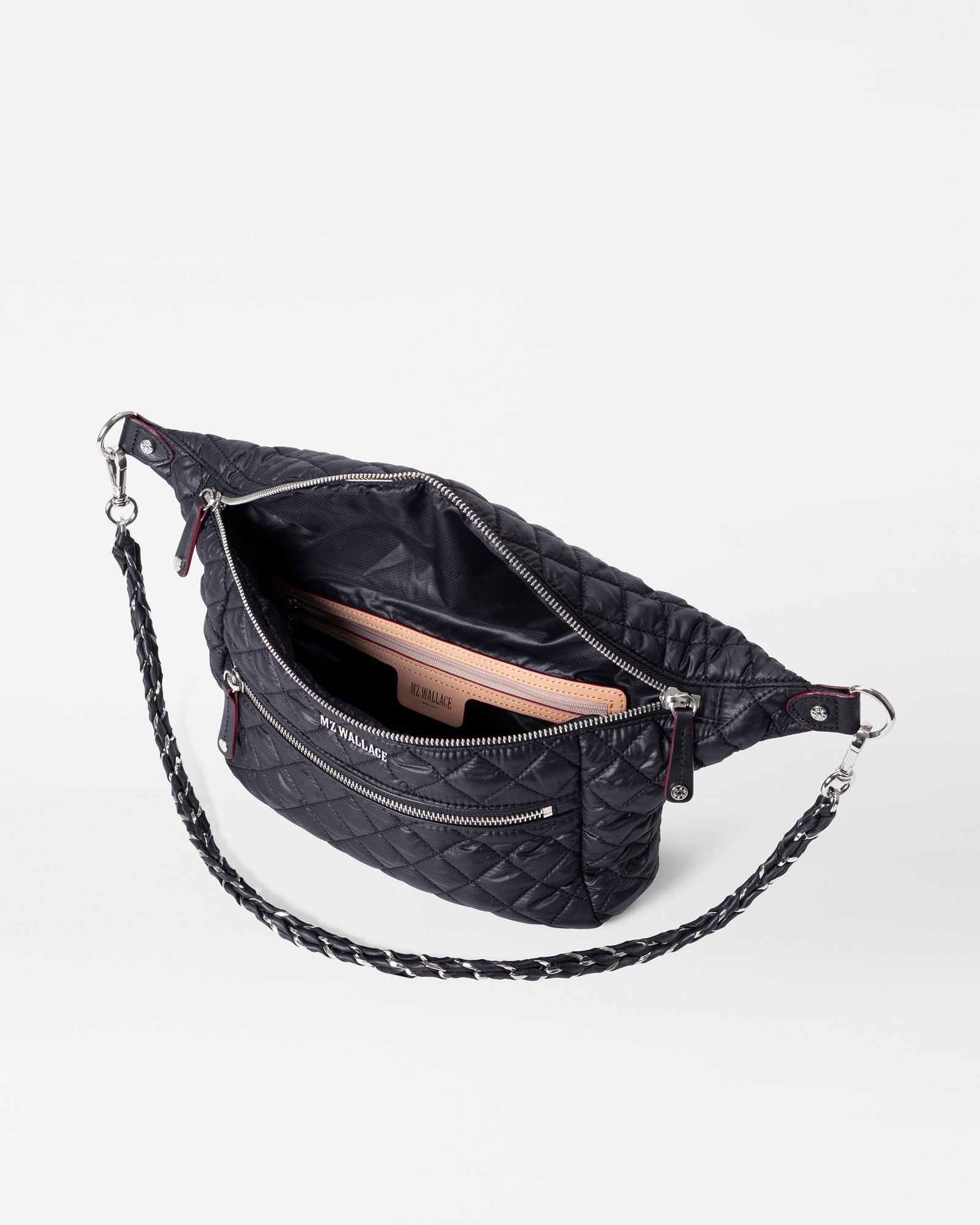 Box Sling Bag in Black